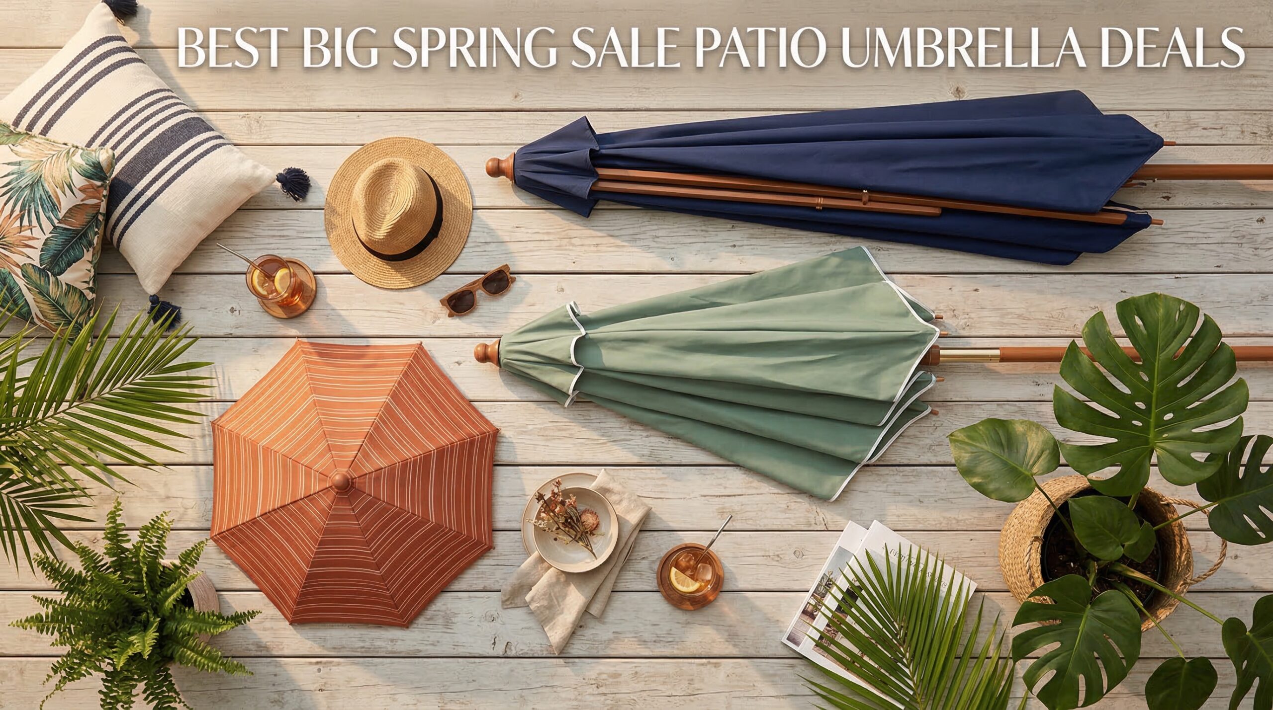 Best Big Spring Sale Patio Umbrella Deals on Amazon