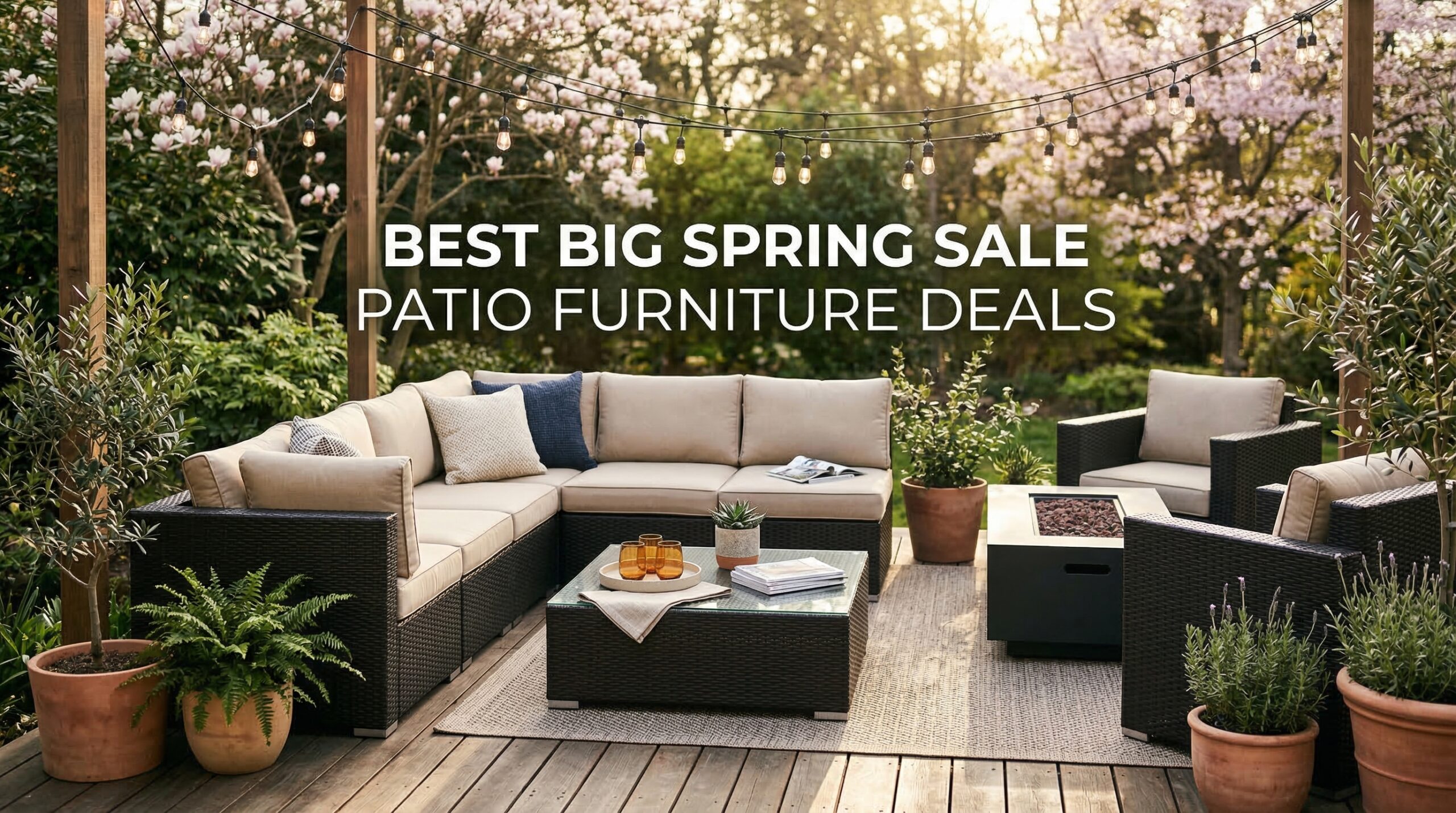 Best Big Spring Sale Patio Furniture Set Deals on Amazon