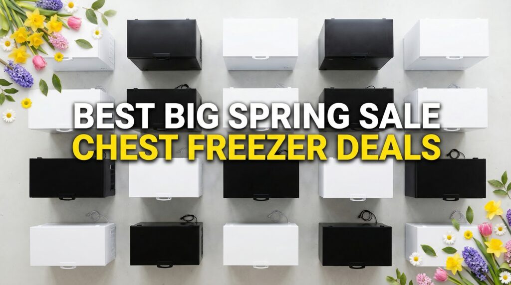 Current image: Best Big Spring Sale Chest Freezer Deals on Amazon