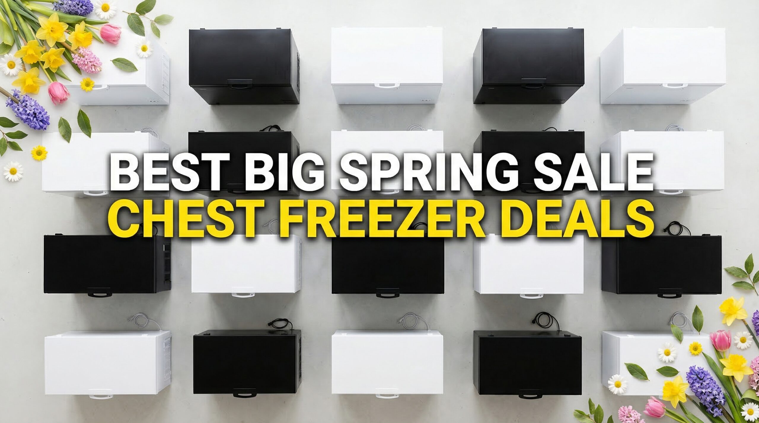 Best Big Spring Sale Chest Freezer Deals on Amazon