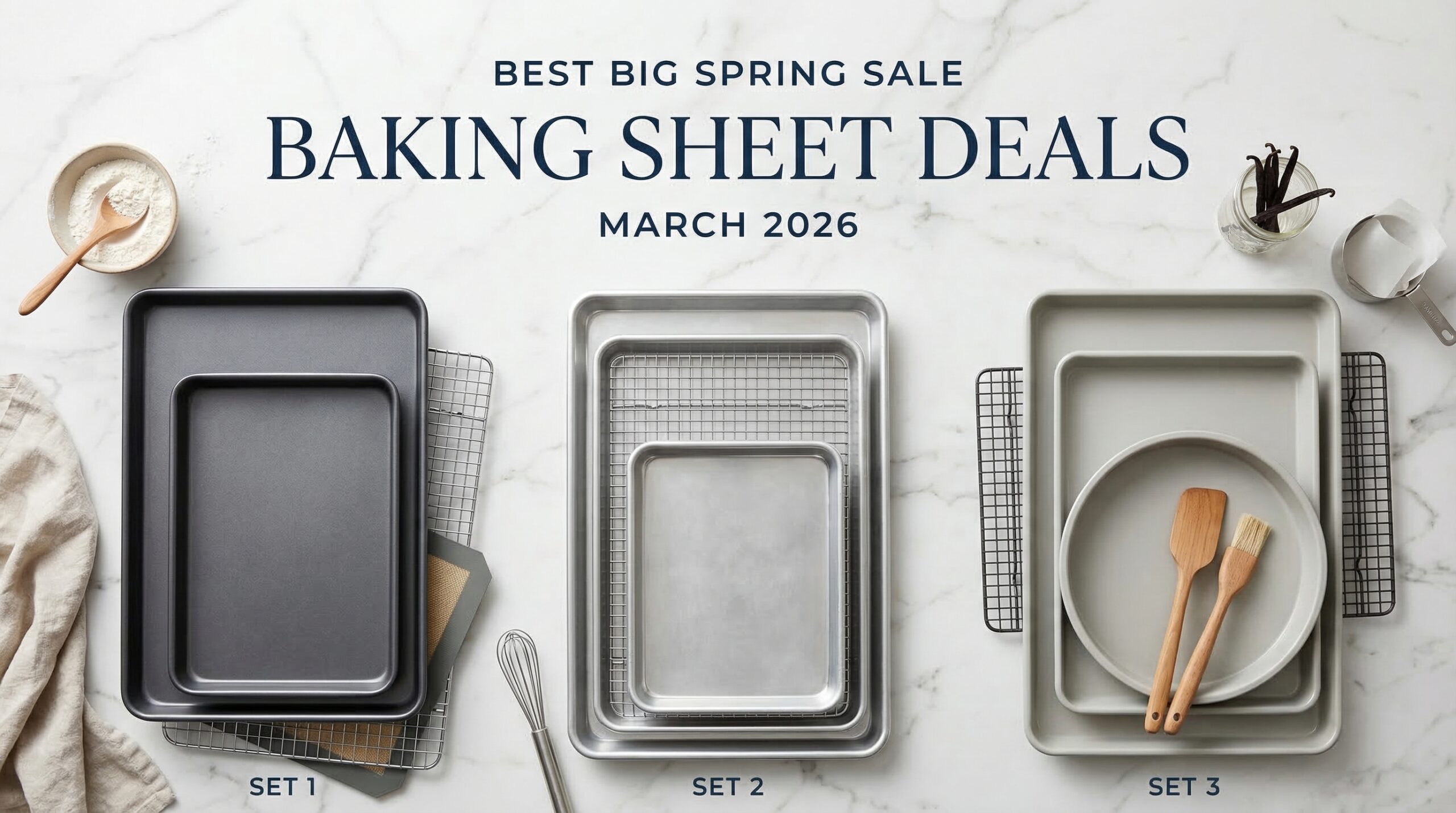 Best Big Spring Sale Baking Sheet Set Deals on Amazon