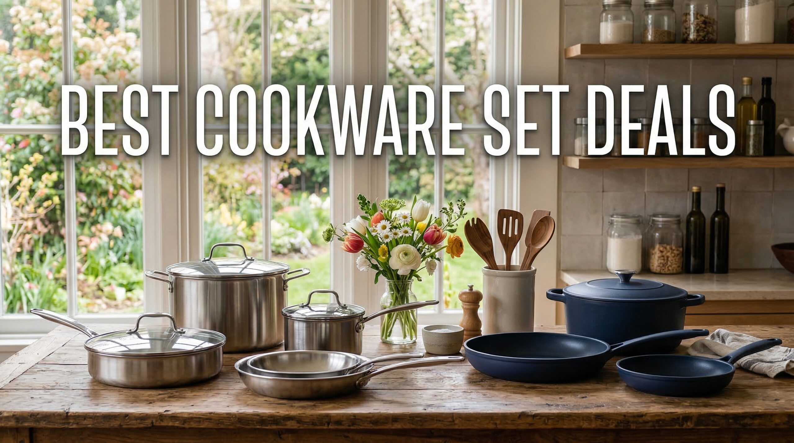 Best Big Spring Sale Cookware Set Deals on Amazon