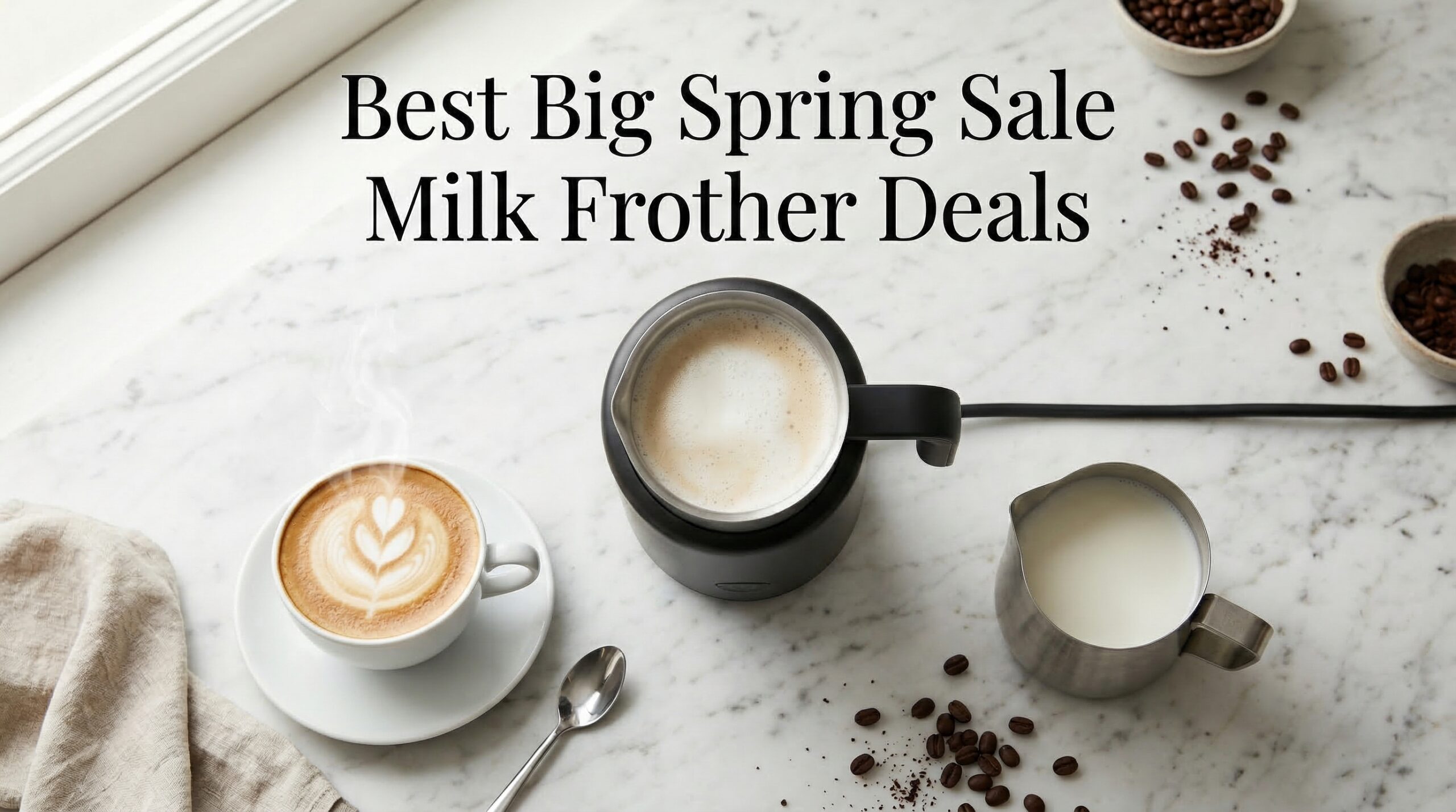 Best Big Spring Sale Milk Frother Deals on Amazon