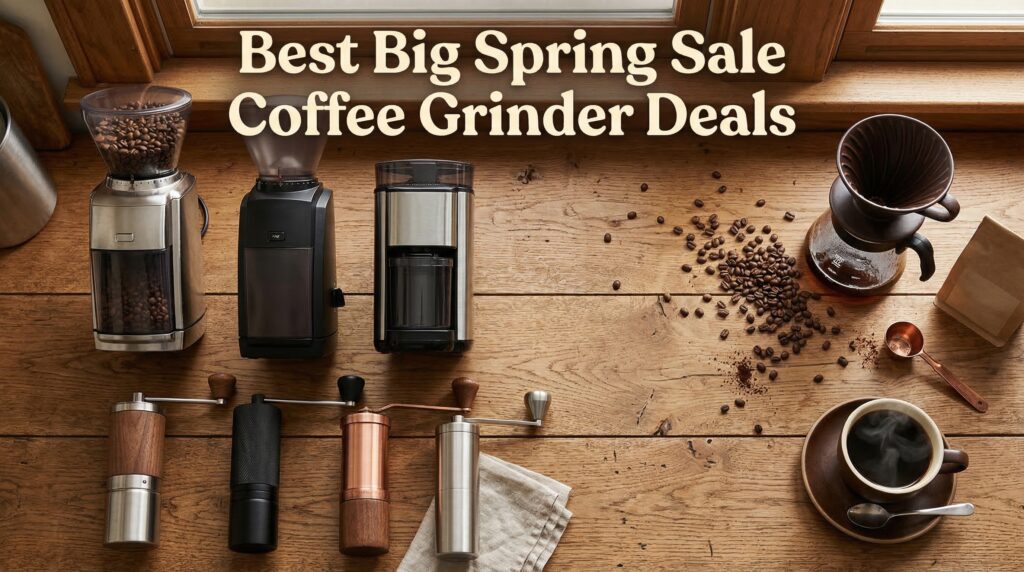 Current image: Best Big Spring Sale Coffee Grinder Deals on Amazon