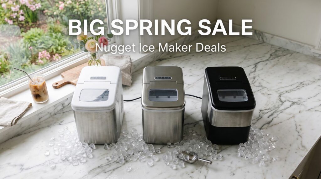Current image: Best Big Spring Sale Nugget Ice Maker Deals on Amazon