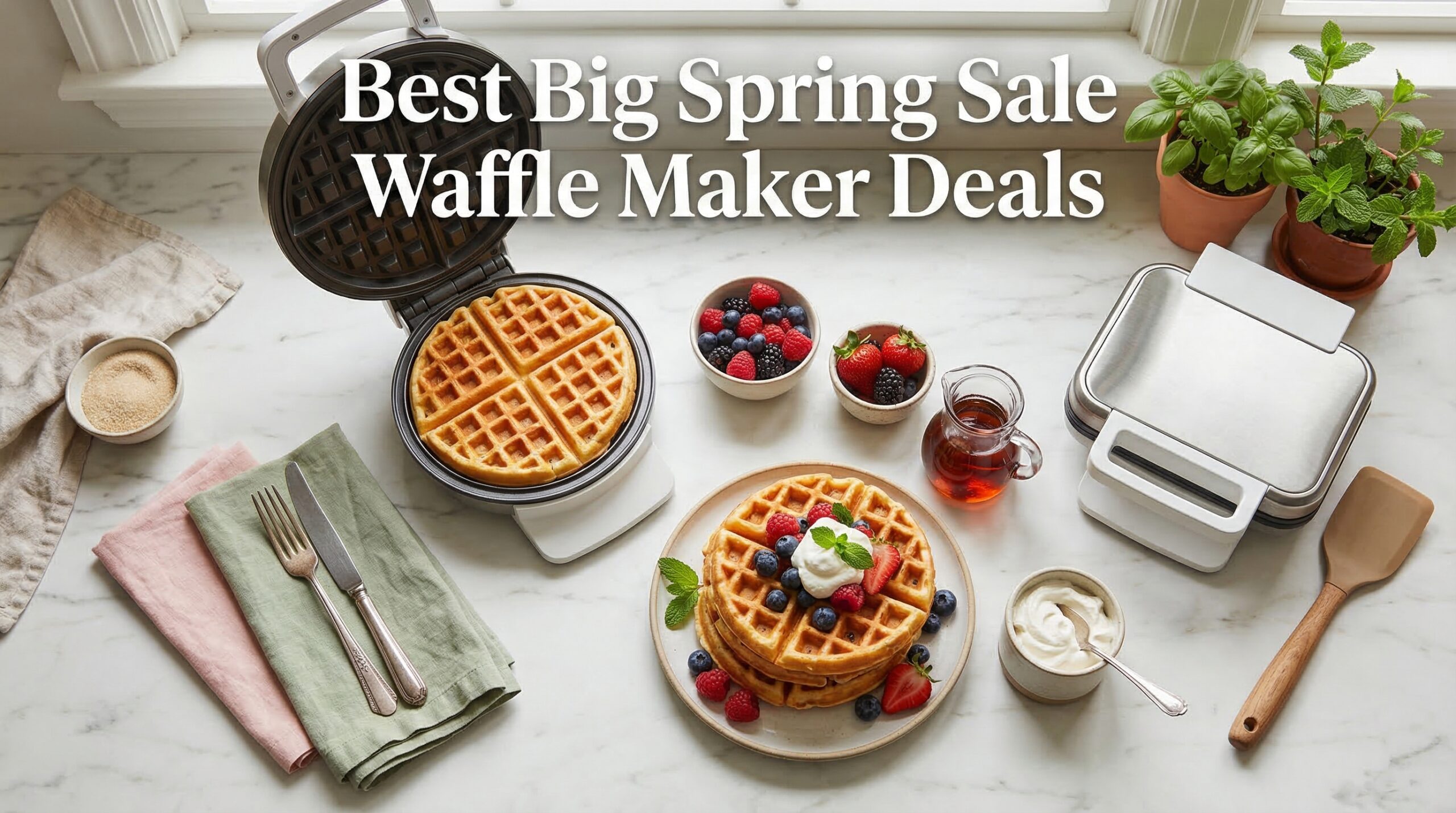 Best Big Spring Sale Waffle Maker Deals on Amazon