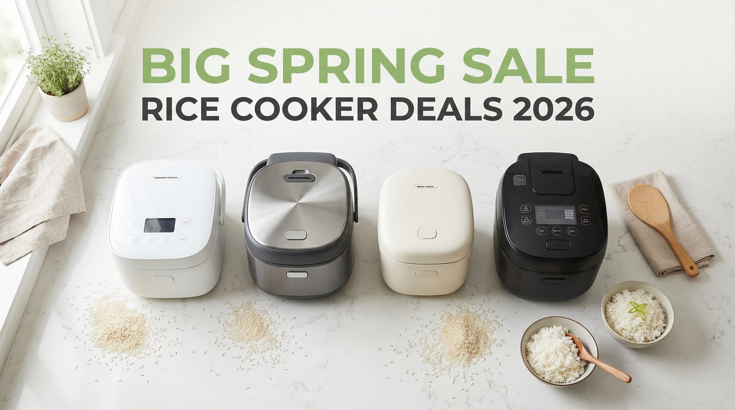 Best Big Spring Sale Rice Cooker Deals on Amazon