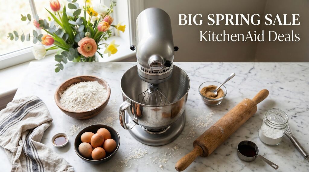 Current image: Best Big Spring Sale KitchenAid Stand Mixer Deals on Amazon