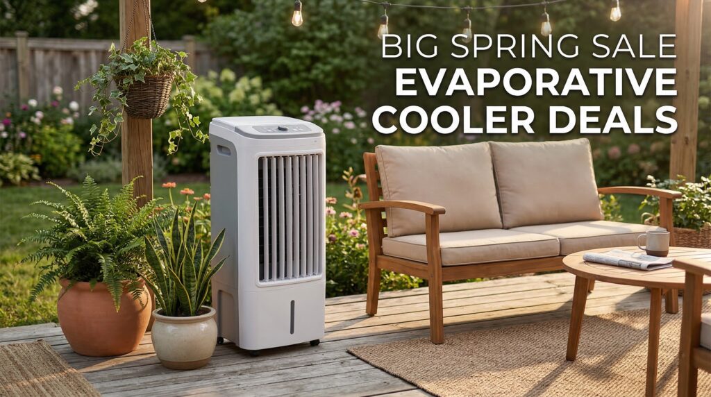 Current image: Best Big Spring Sale Evaporative Cooler Deals on Amazon