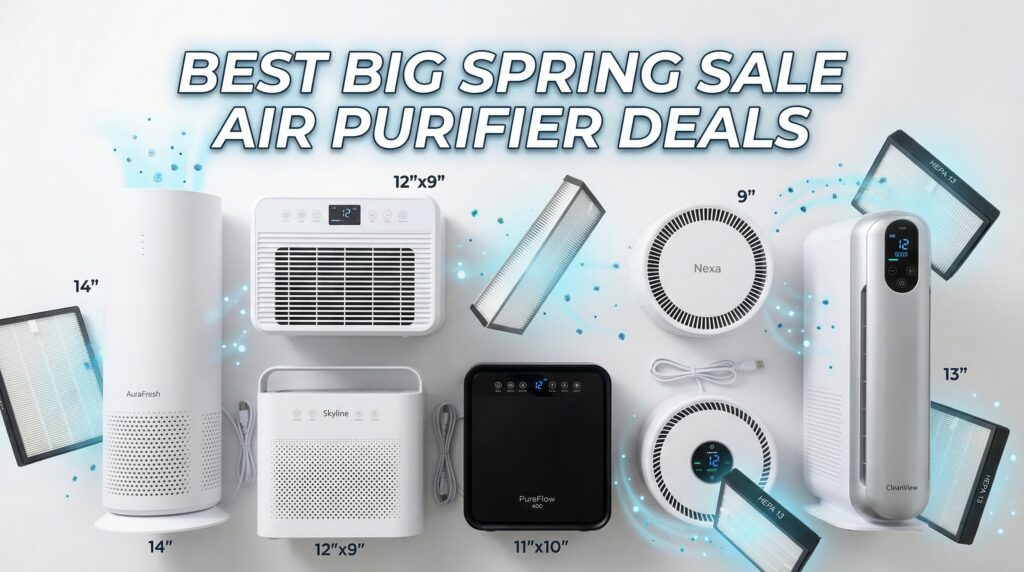 Current image: Best Big Spring Sale Large Room Air Purifier Deals on Amazon