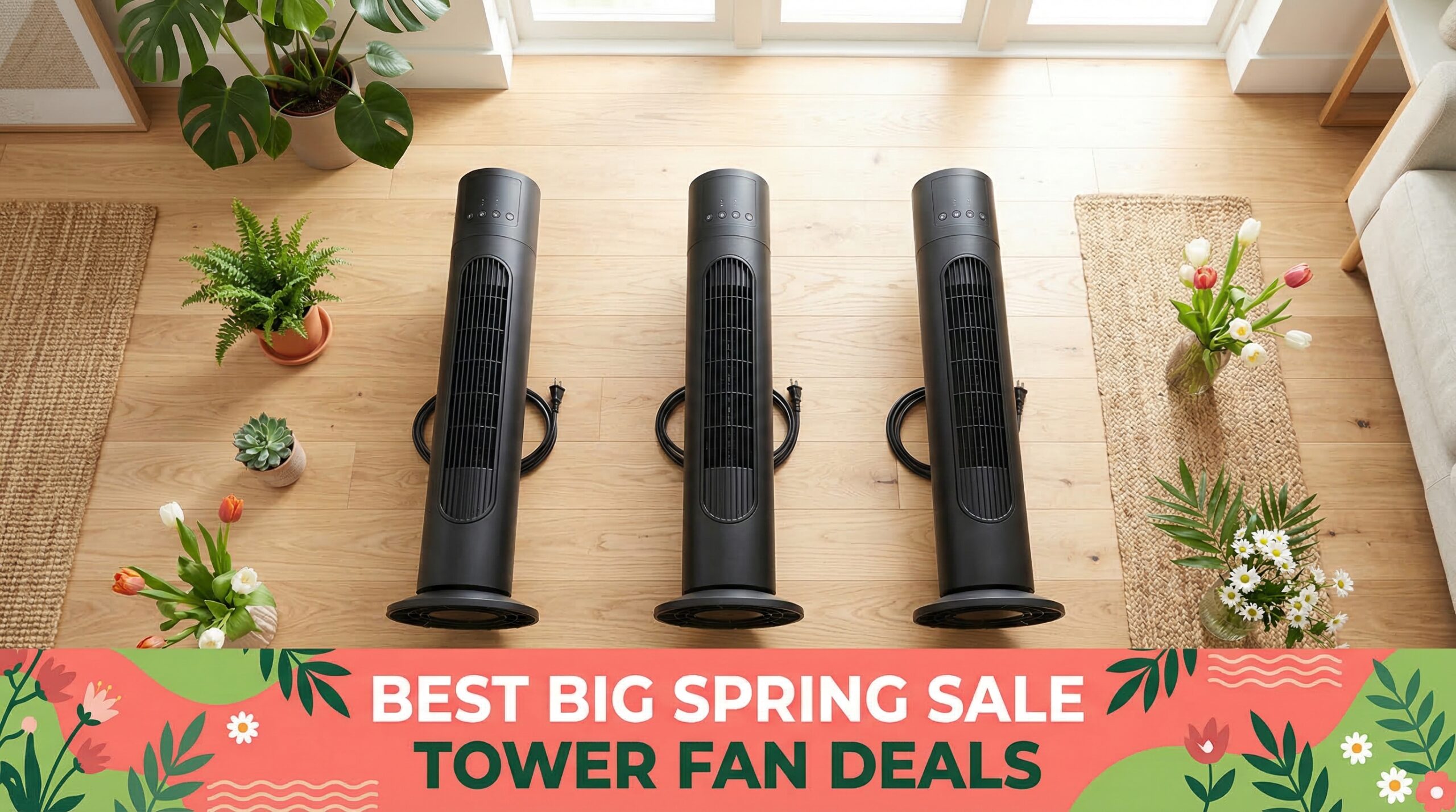 Best Big Spring Sale Tower Fan Deals on Amazon