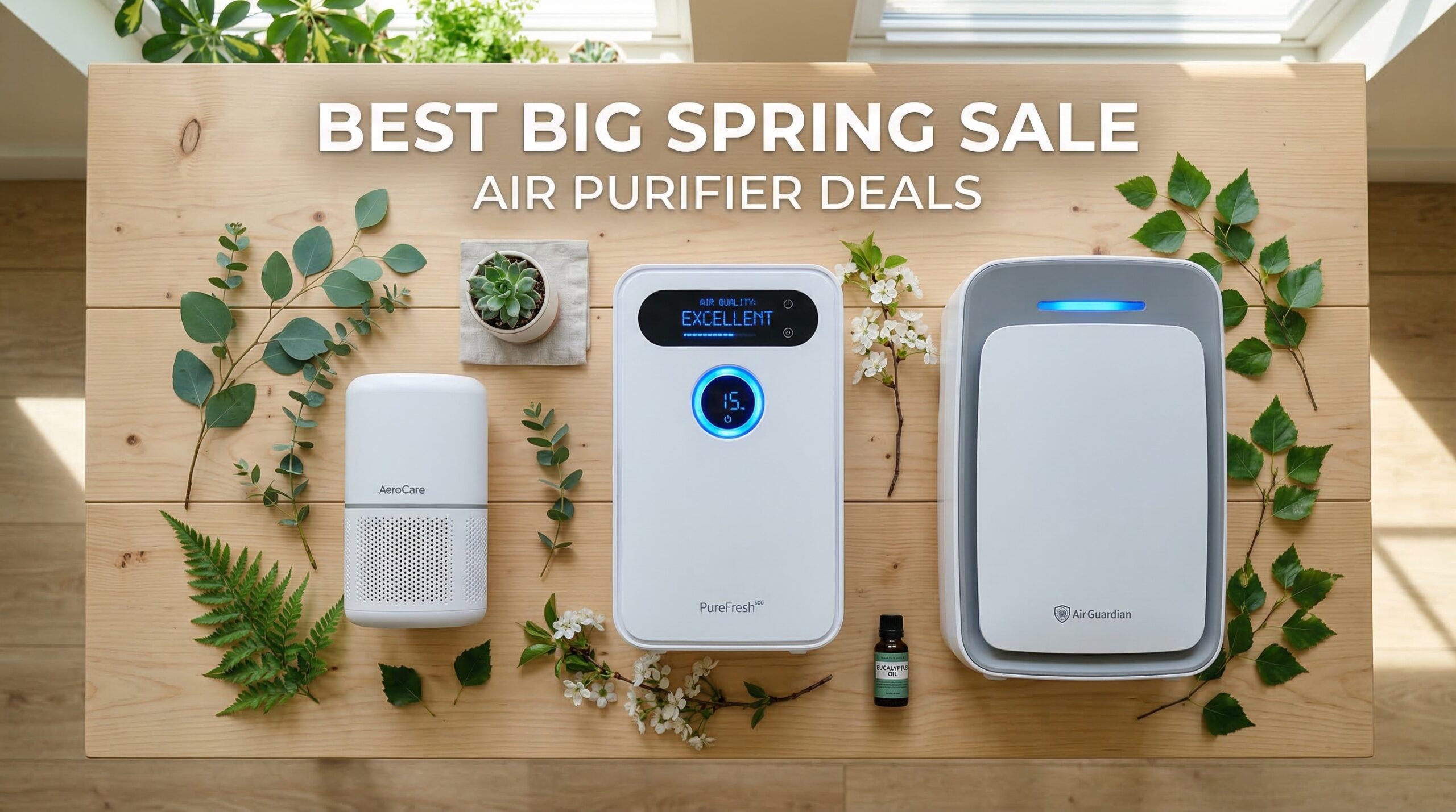 Best Big Spring Sale HEPA Air Purifier Deals on Amazon