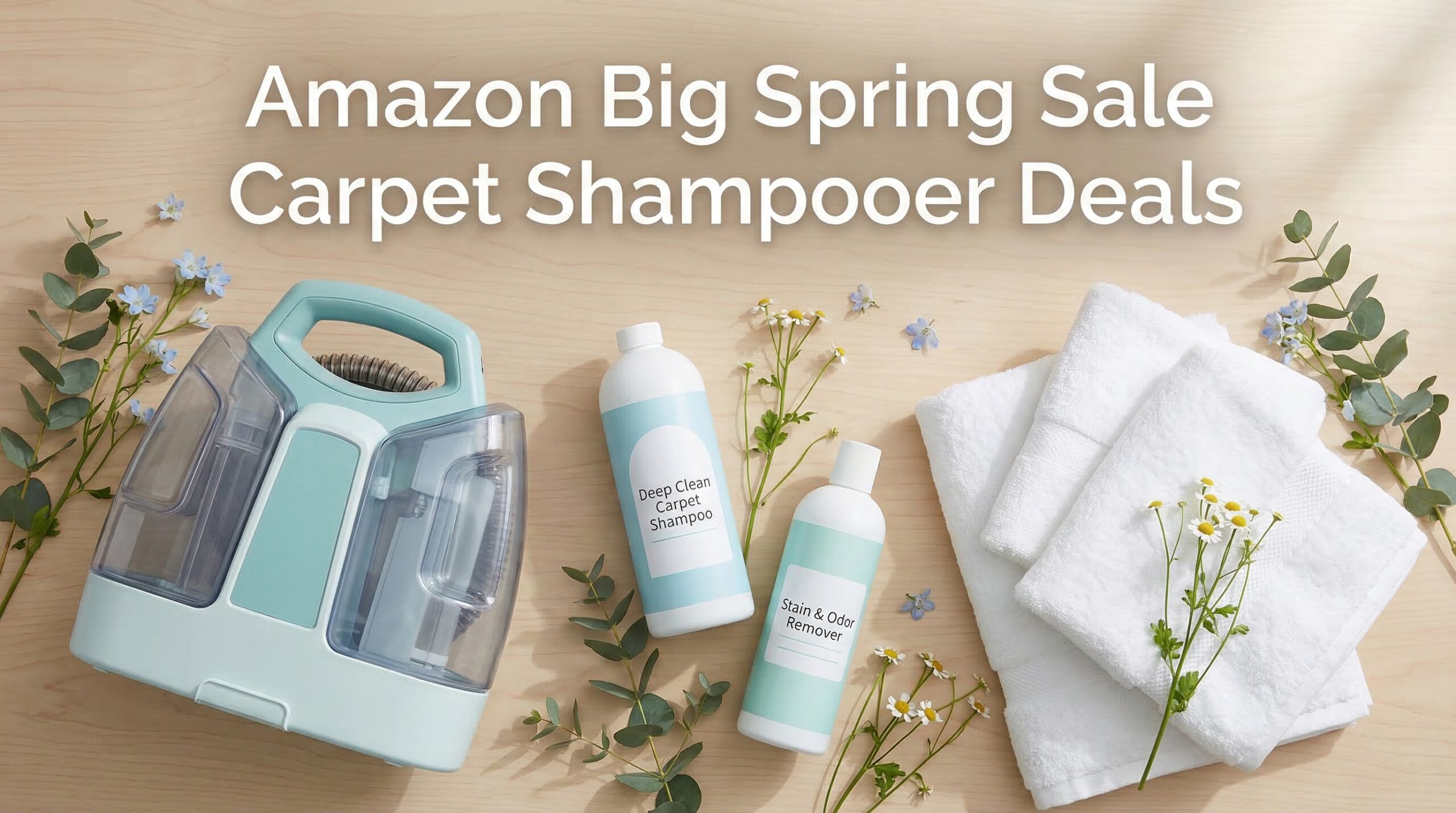 Best Big Spring Sale Carpet Shampooer Deals on Amazon
