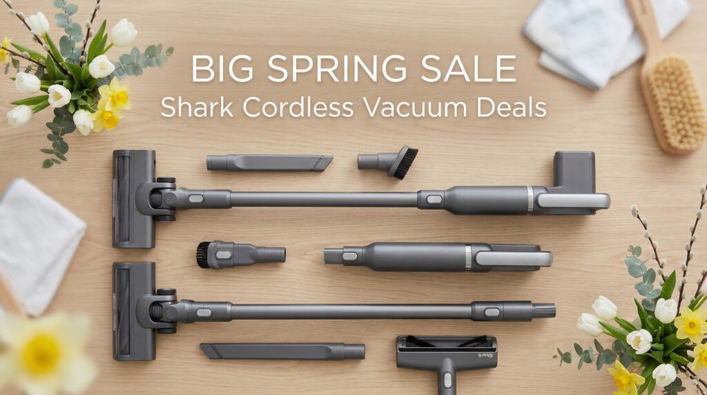 Current image: Best Big Spring Sale Shark Cordless Vacuum Deals on Amazon