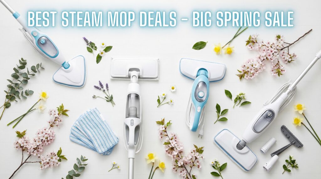 Current image: Best Big Spring Sale Steam Mop Deals on Amazon