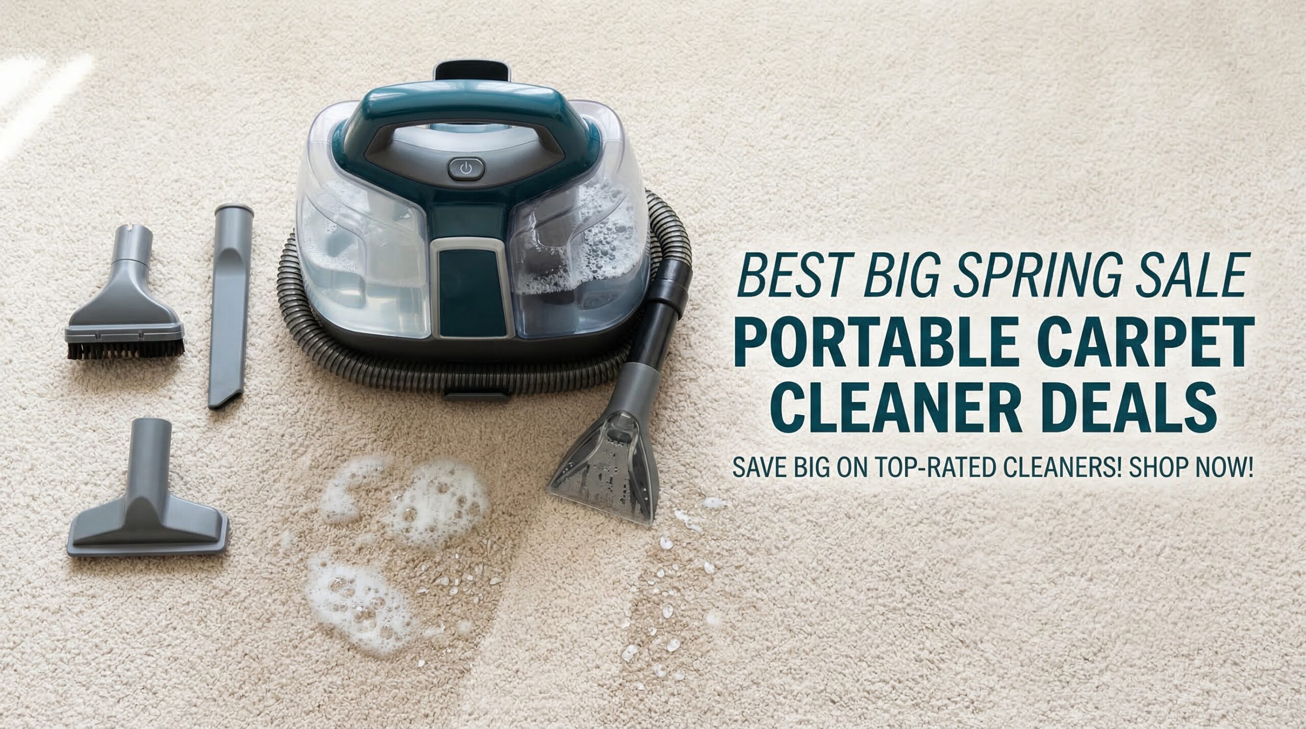 Best Big Spring Sale Portable Carpet Cleaner Deals on Amazon