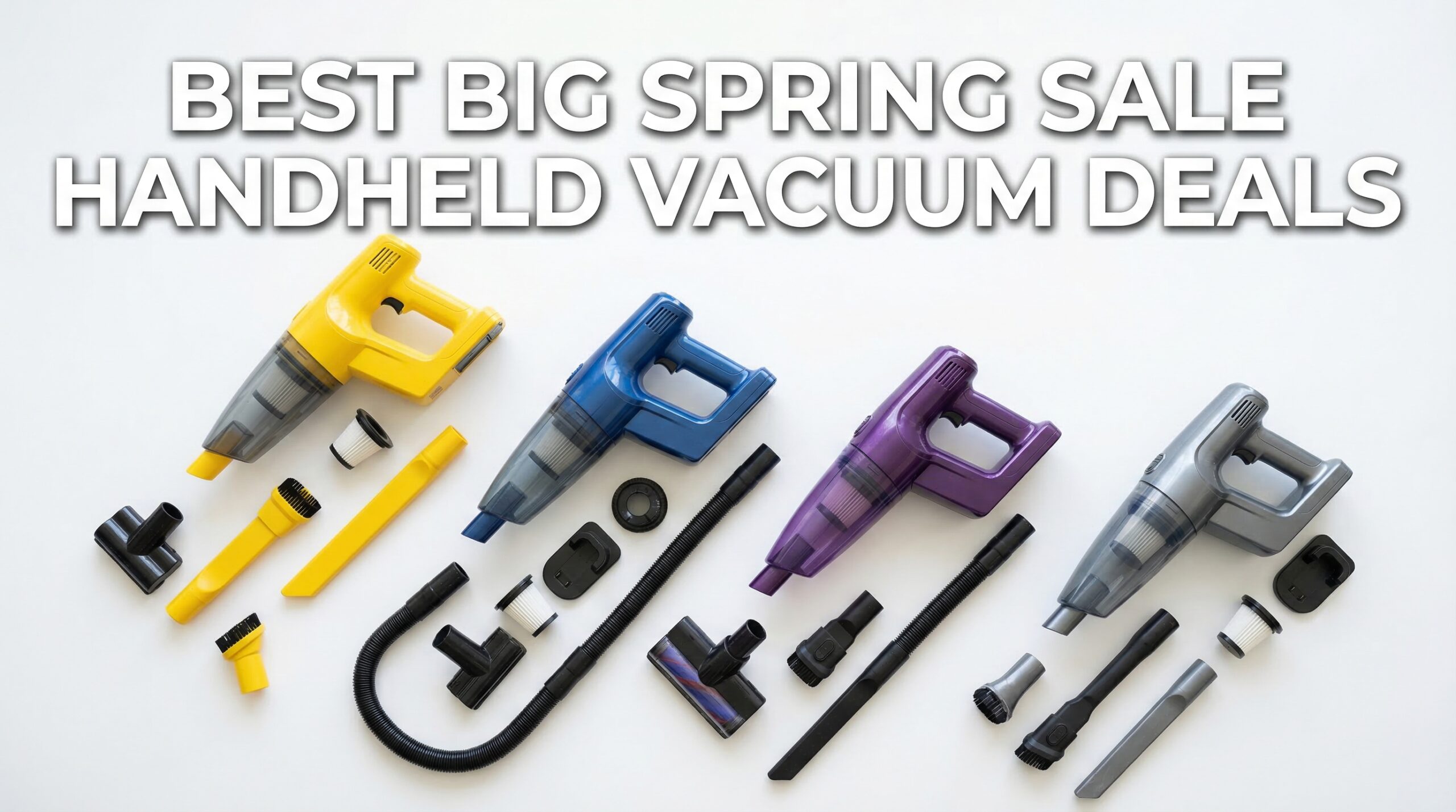 Best Big Spring Sale Handheld Vacuum Deals on Amazon