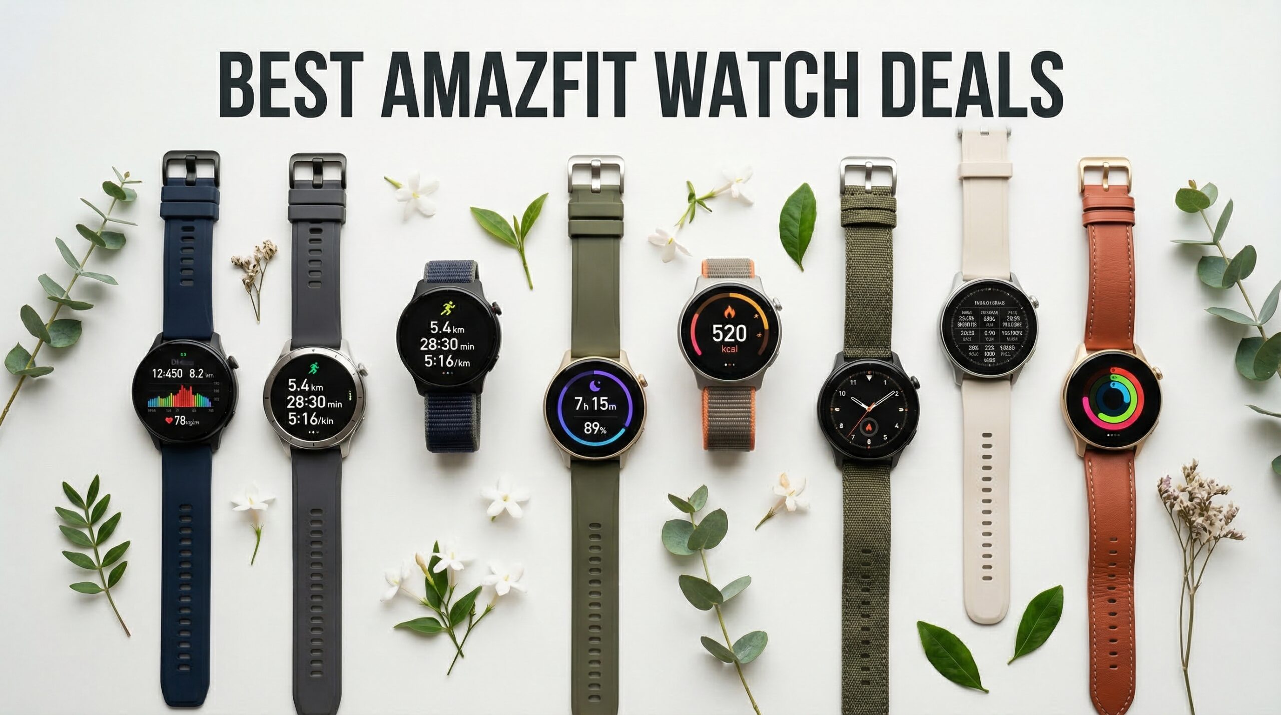 Best Big Spring Sale Amazfit Watch Deals on Amazon