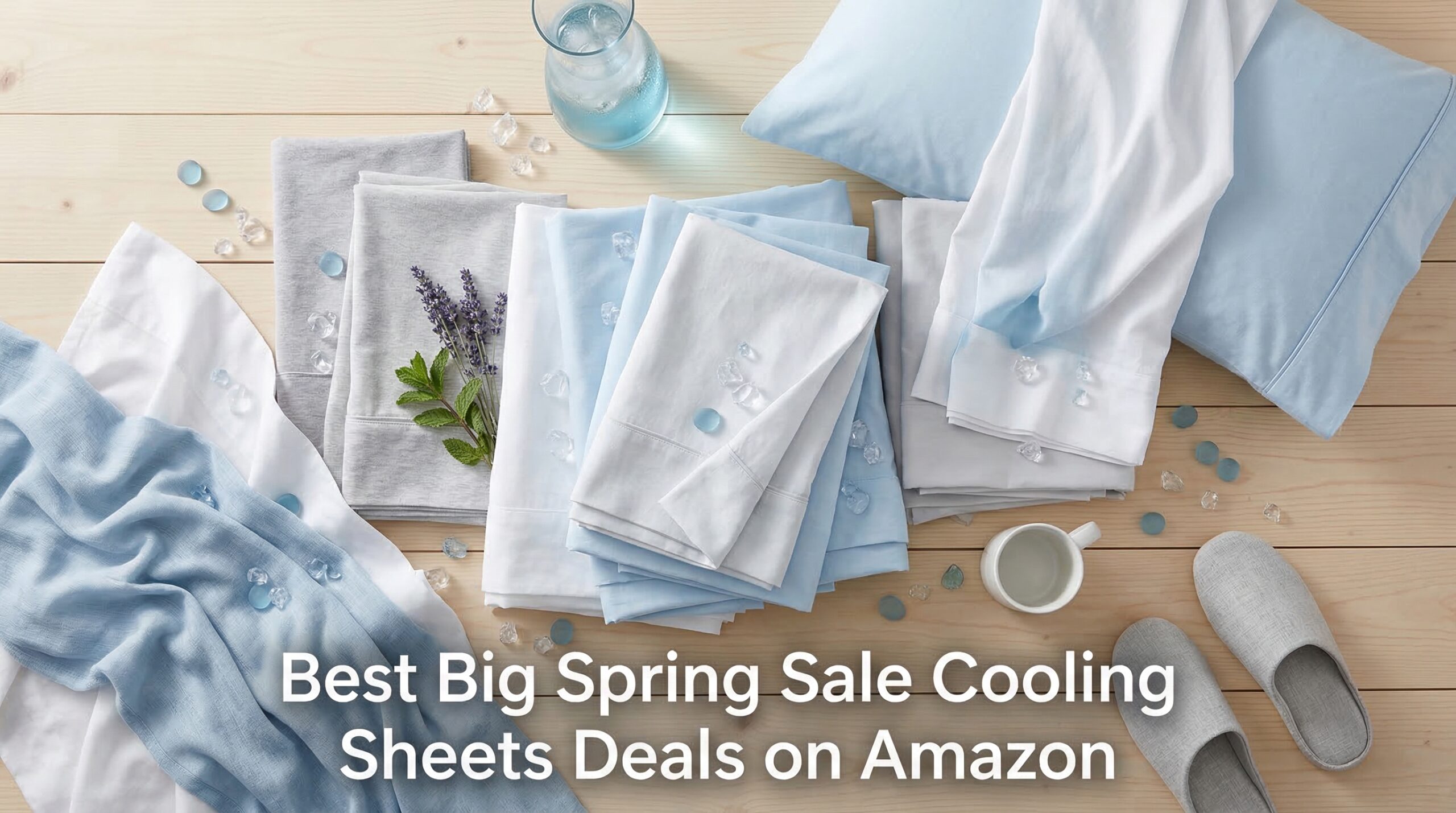 Best Big Spring Sale Cooling Sheets Deals on Amazon