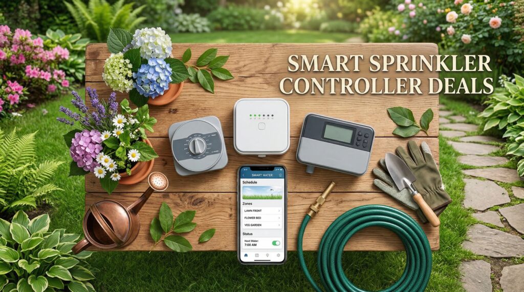 Current image: Best Big Spring Sale Smart Sprinkler Controller Deals on Amazon