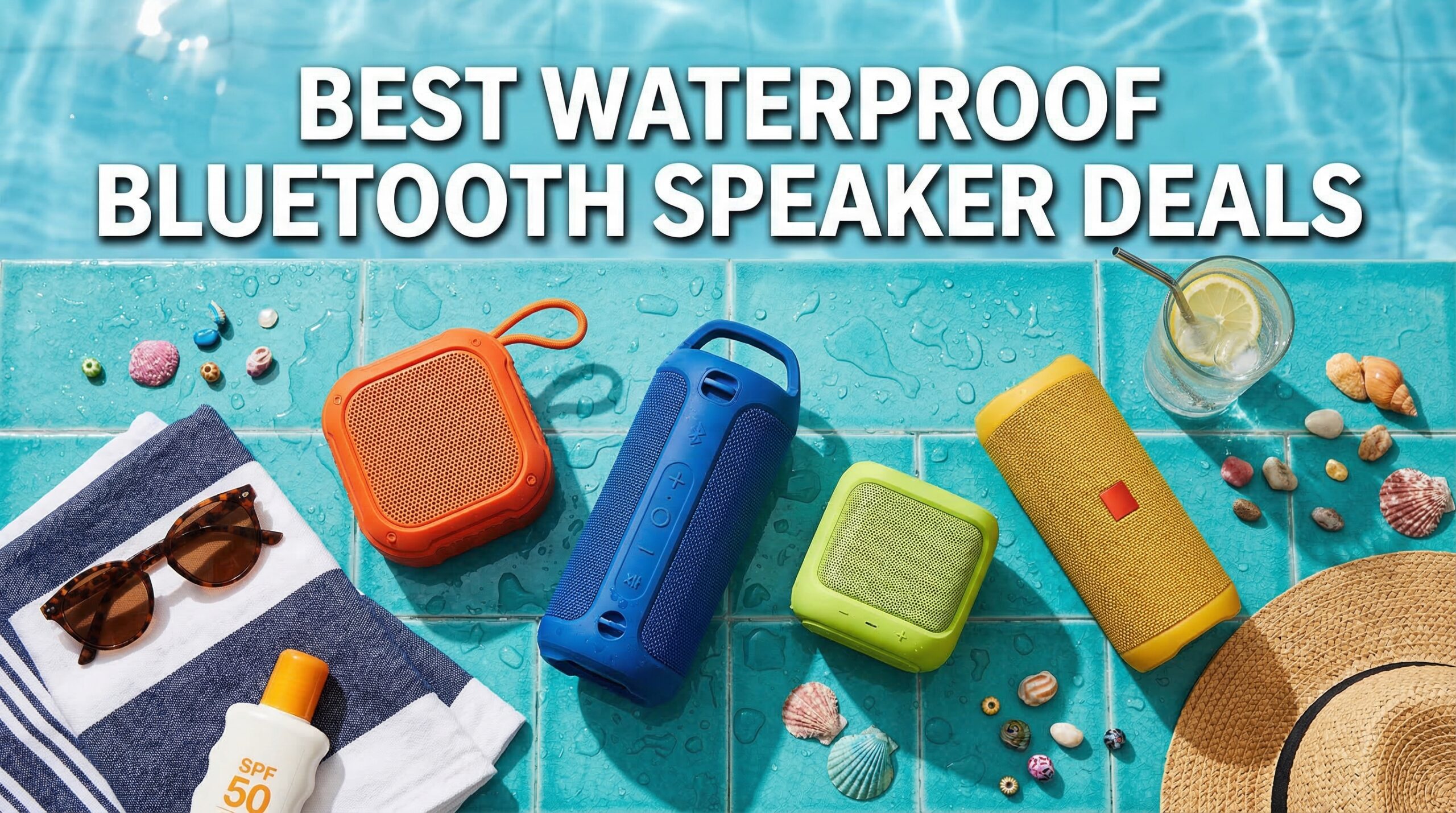 Best Big Spring Sale Waterproof Bluetooth Speaker Deals on Amazon