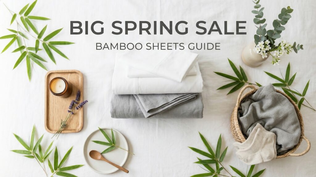 Current image: Best Big Spring Sale Bamboo Sheets Deals on Amazon