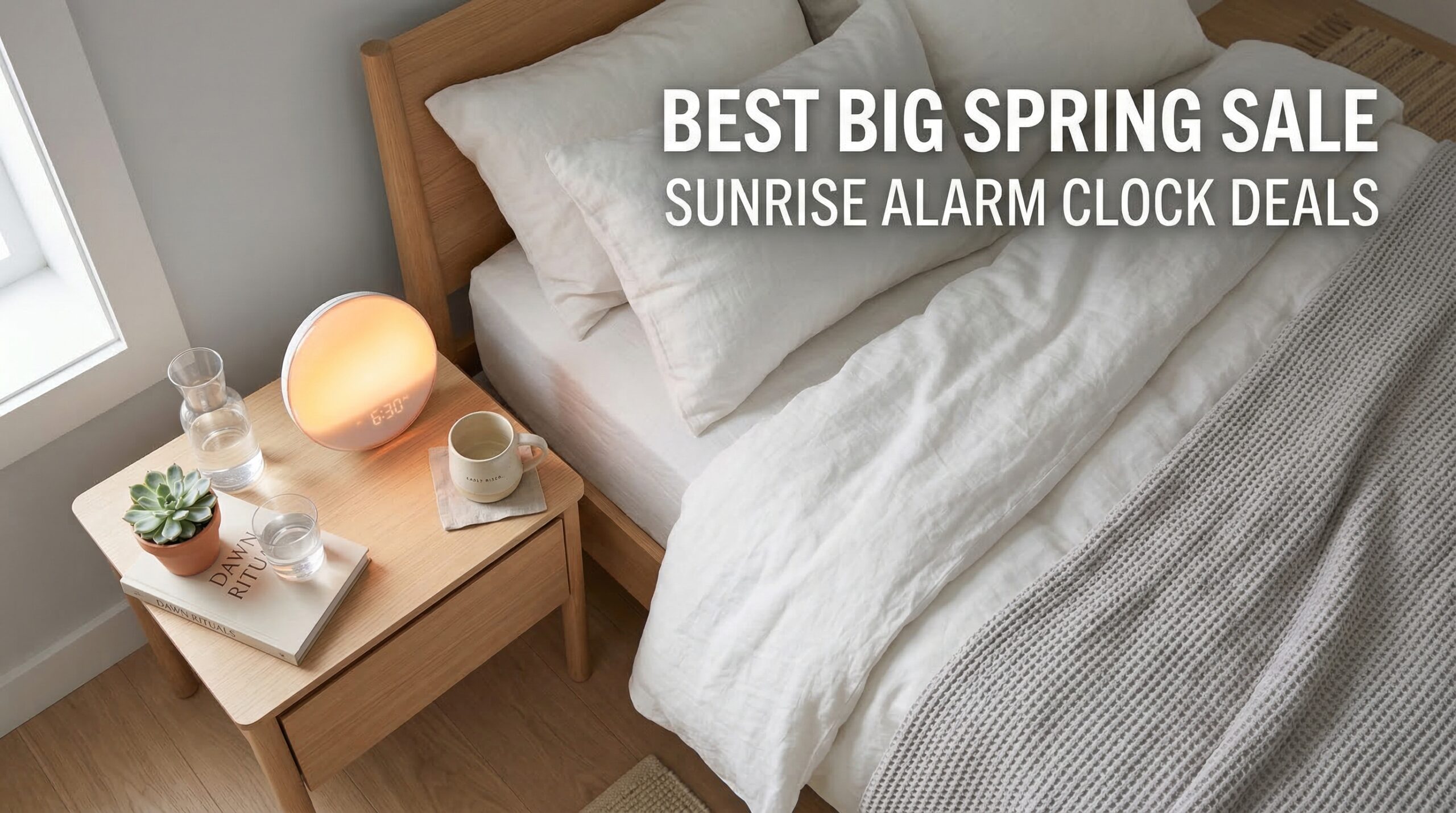 Best Big Spring Sale Sunrise Alarm Clock Deals on Amazon