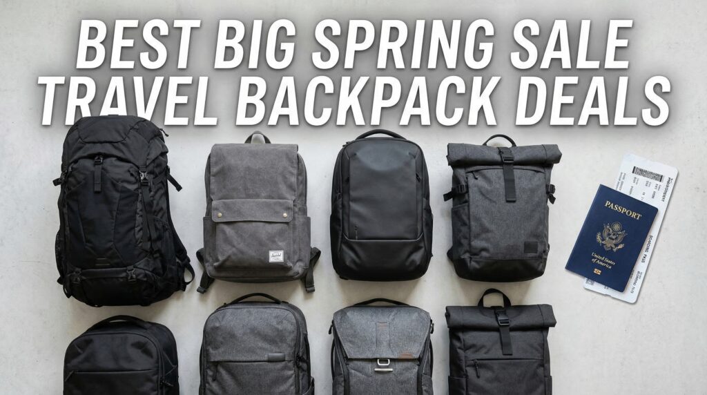 Current image: Best Big Spring Sale Travel Backpack Deals on Amazon