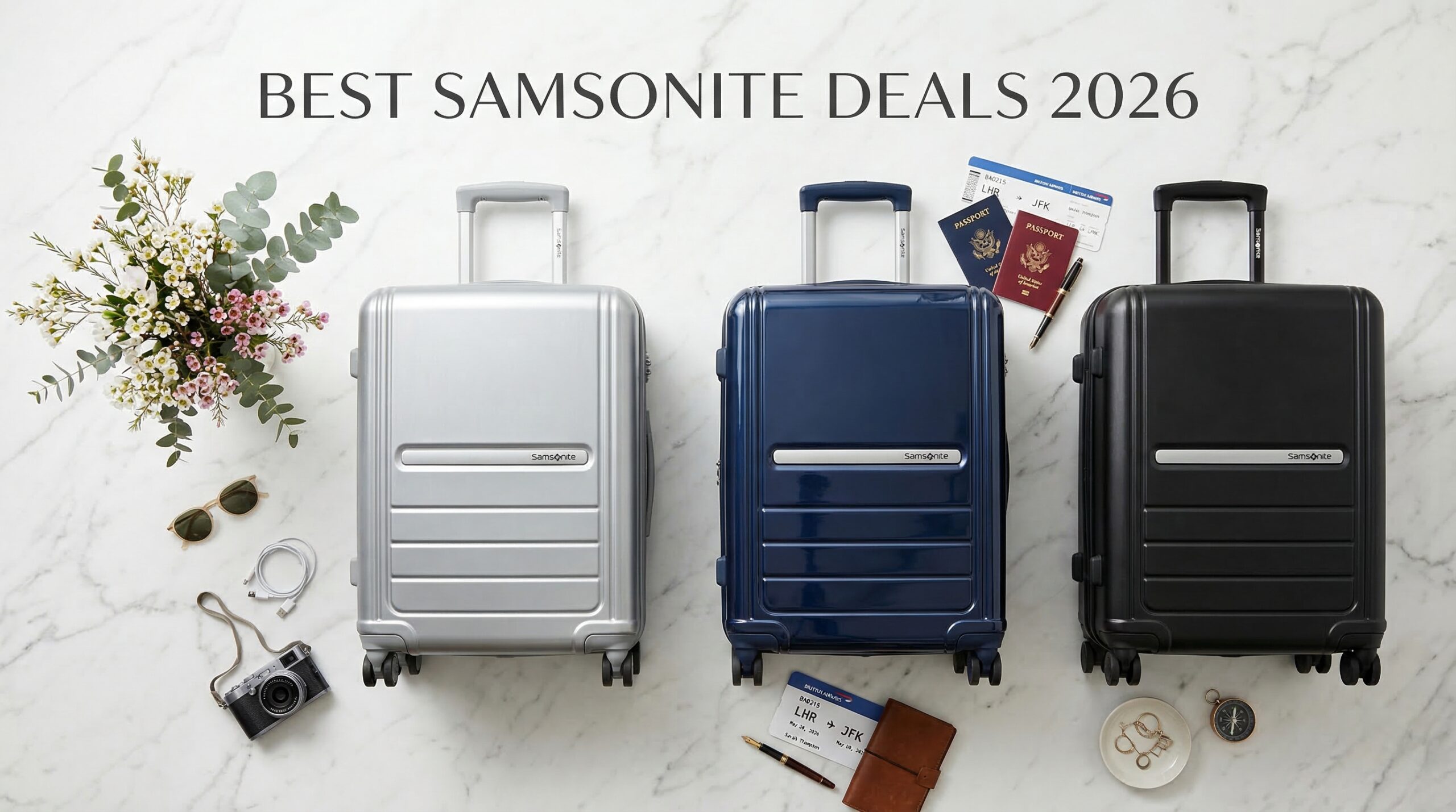 Best Big Spring Sale Samsonite Luggage Deals on Amazon