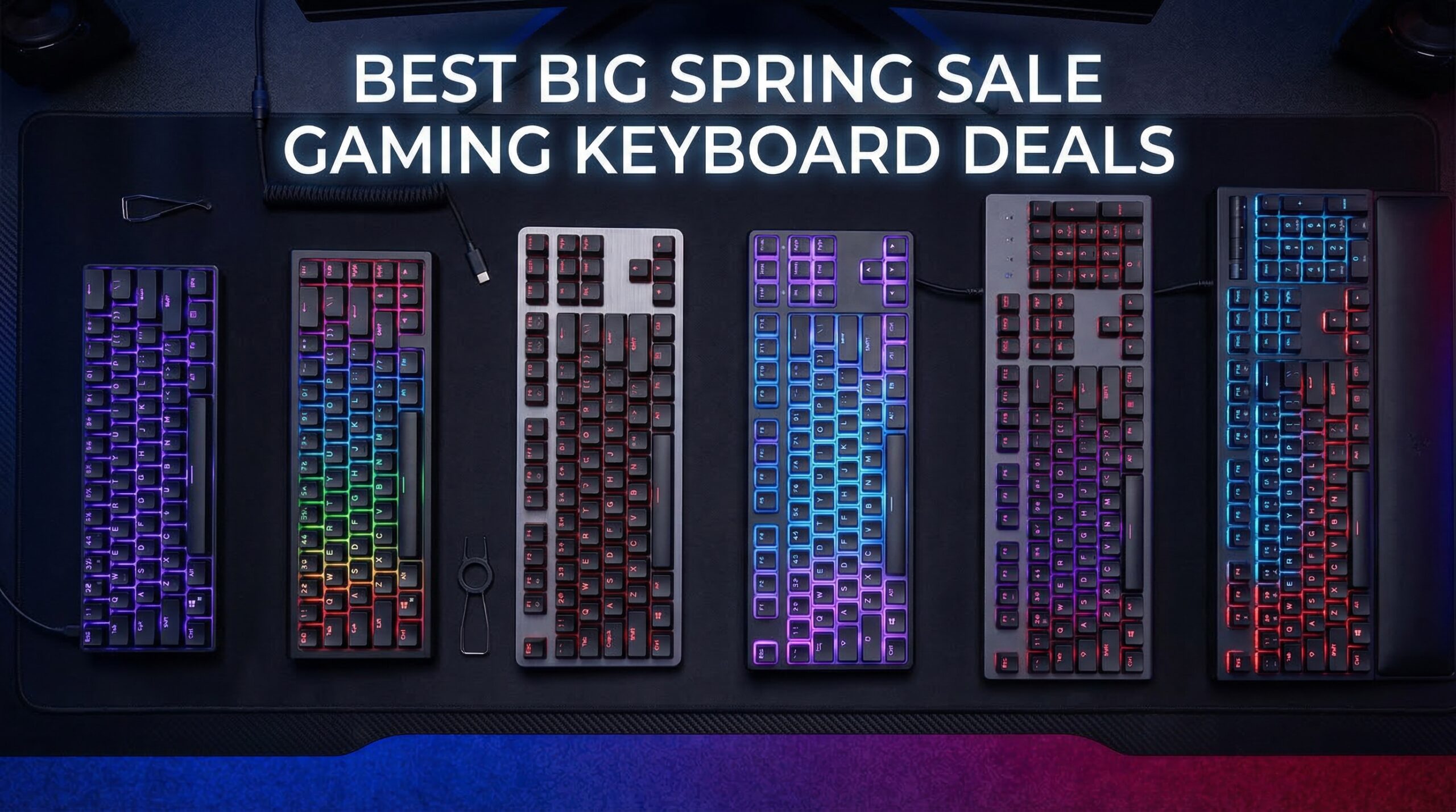 Best Big Spring Sale Gaming Keyboard Deals on Amazon