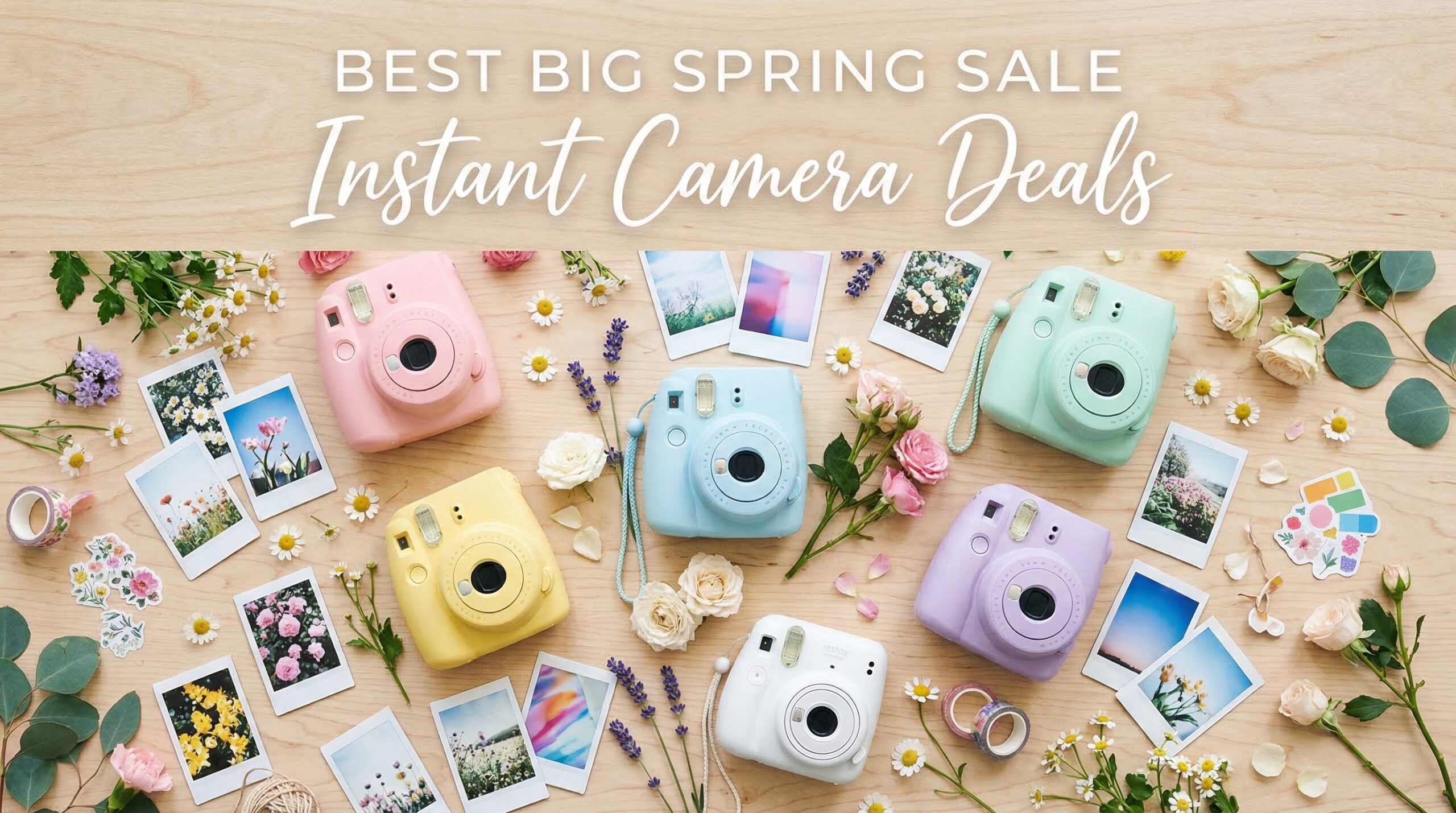 Best Big Spring Sale Instant Camera Deals on Amazon