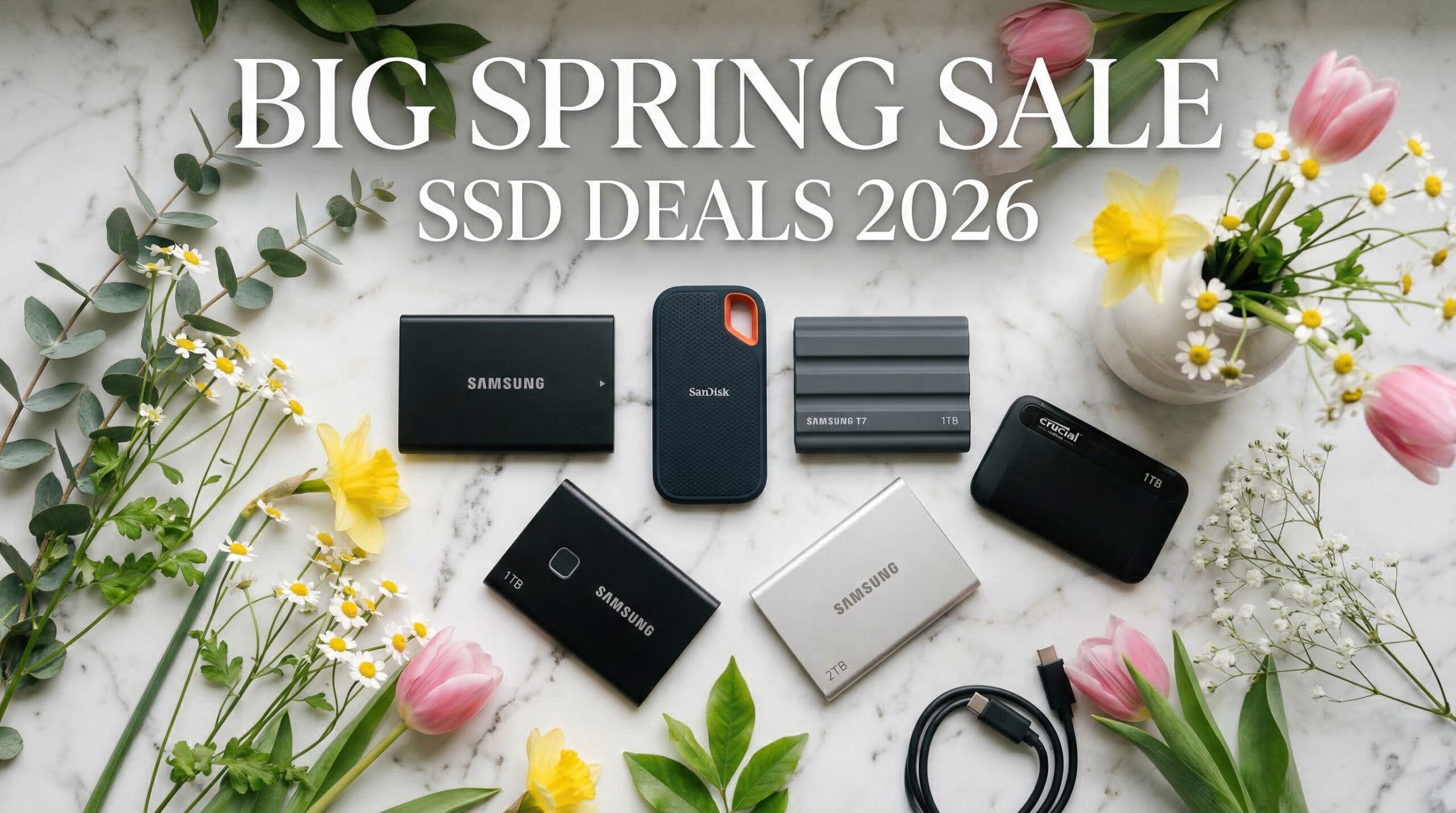 Best Big Spring Sale External SSD Deals on Amazon