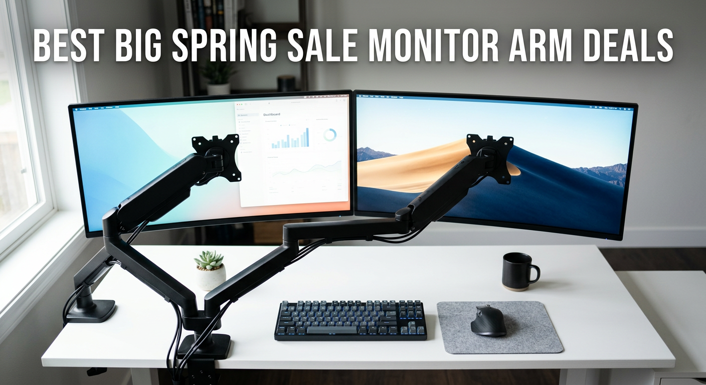 Best Big Spring Sale Monitor Arm Deals on Amazon
