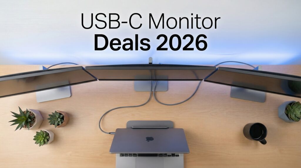 Current image: Best Big Spring Sale USB-C Monitor Deals on Amazon