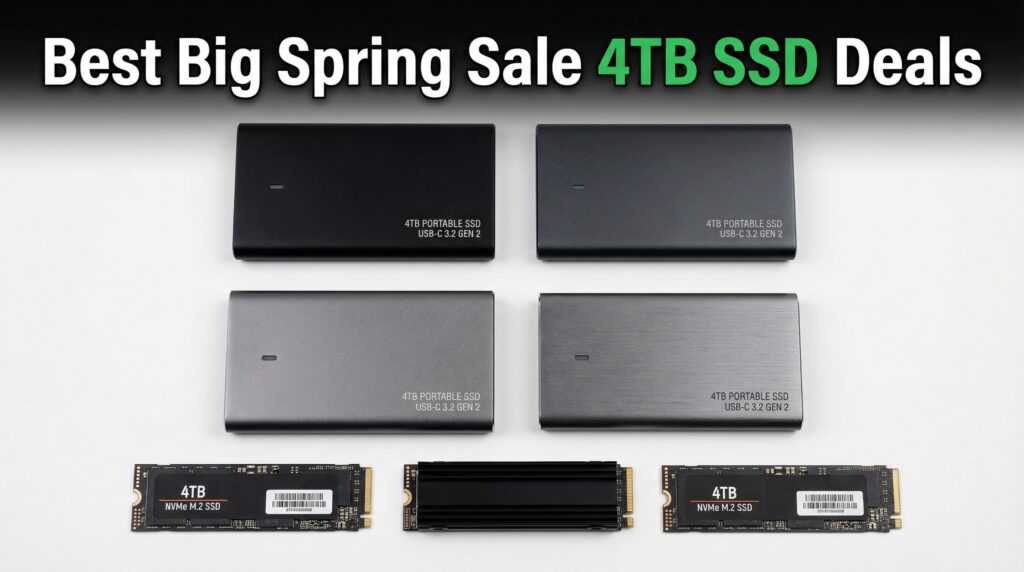 Current image: Best Big Spring Sale 4TB SSD Deals on Amazon