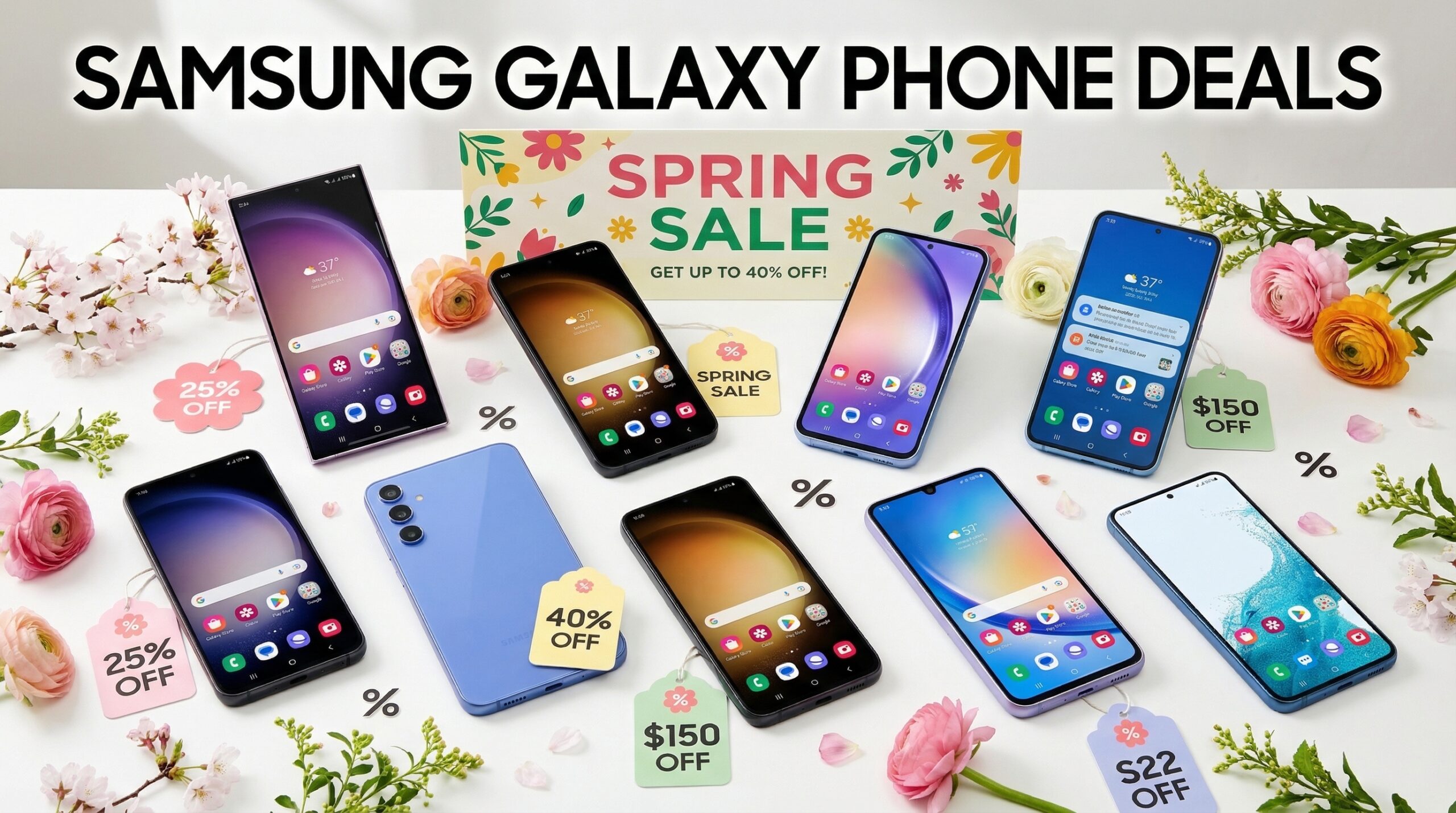 Best Big Spring Sale Samsung Galaxy Phone Deals on Amazon