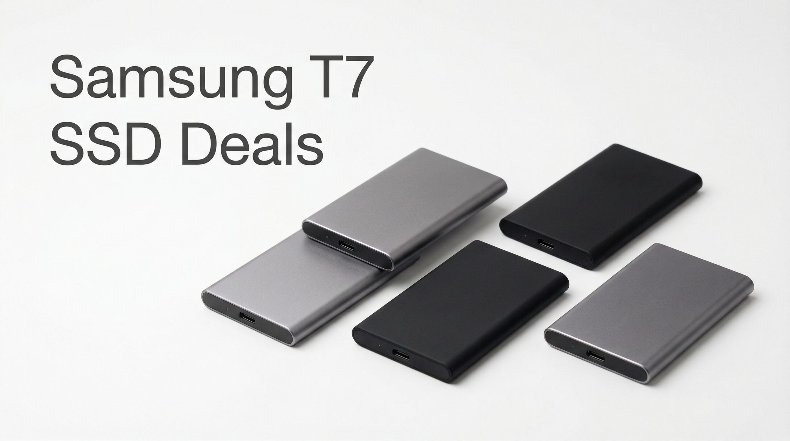 Best Big Spring Sale Samsung T7 SSD Deals on Amazon