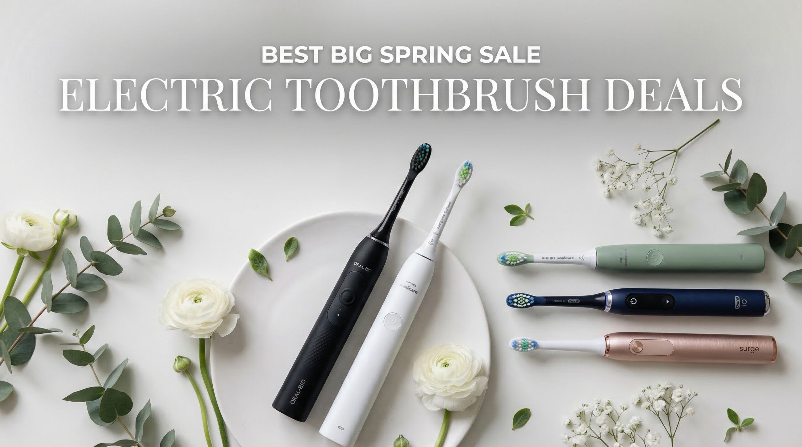 Best Big Spring Sale Electric Toothbrush Deals on Amazon