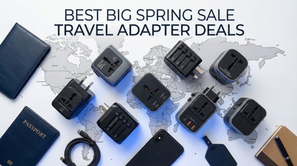 Current image: Best Big Spring Sale Travel Adapter Deals on Amazon