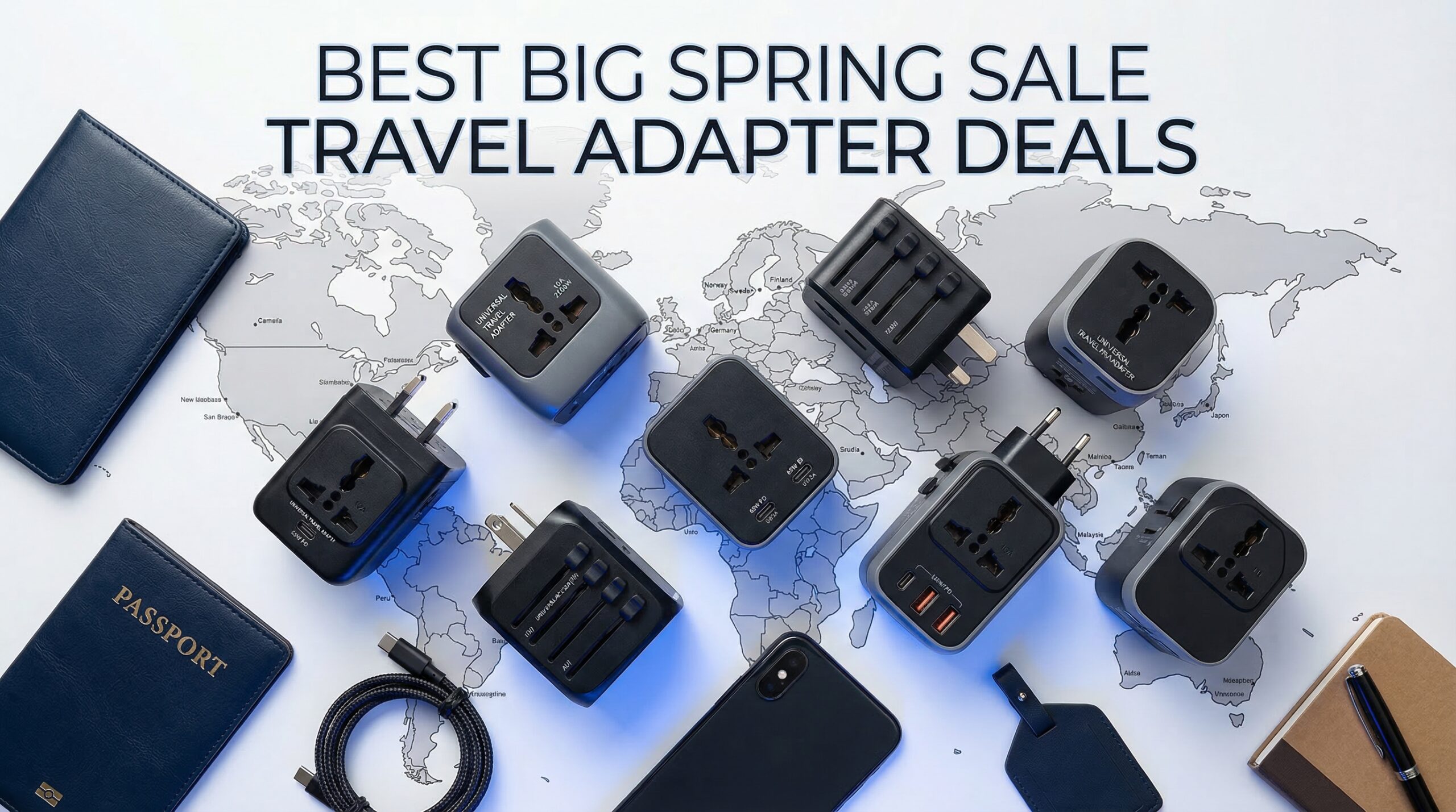 Best Big Spring Sale Travel Adapter Deals on Amazon