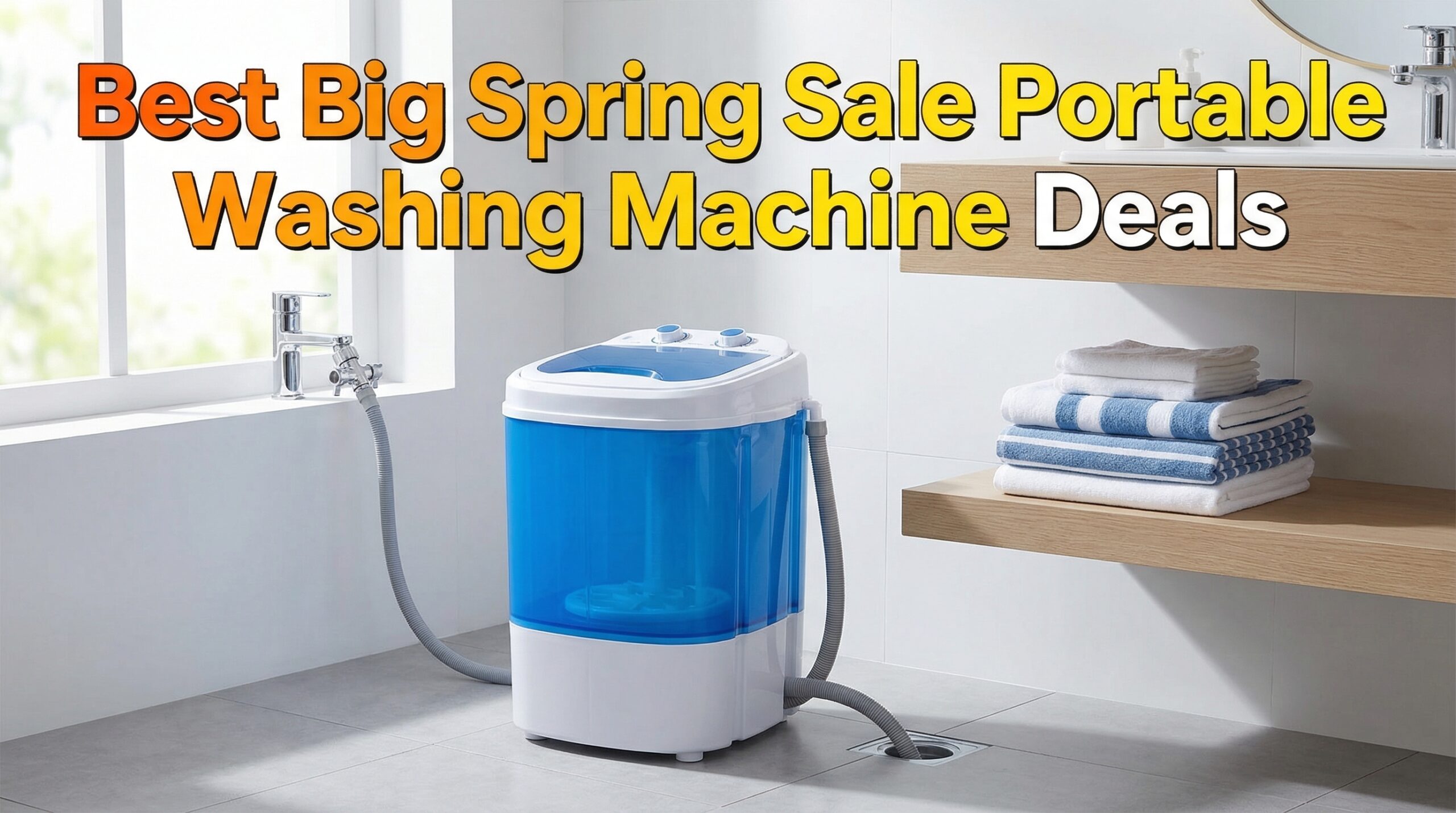 Best Big Spring Sale Portable Washing Machine Deals on Amazon