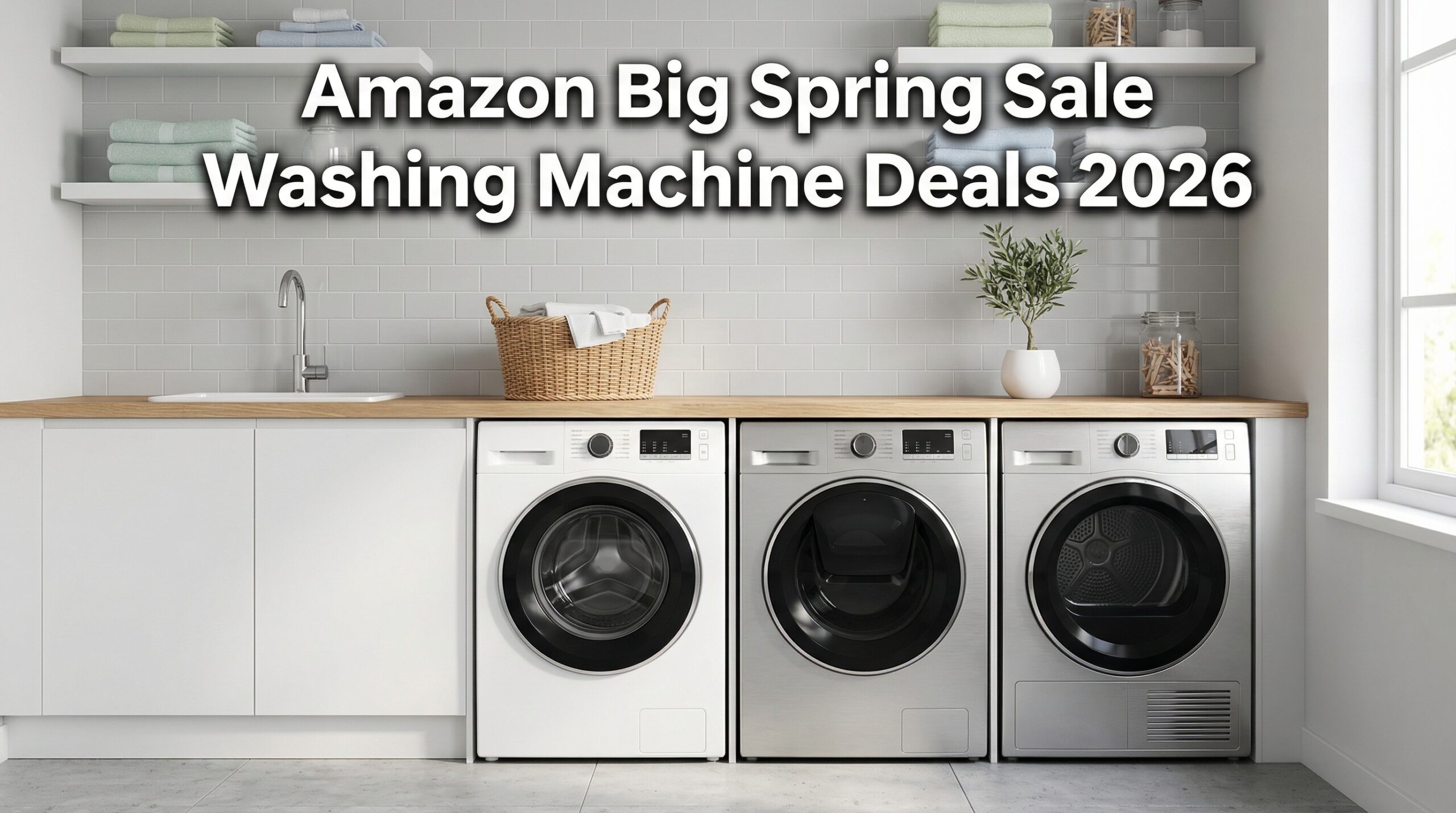 Best Big Spring Sale Washing Machine Deals on Amazon