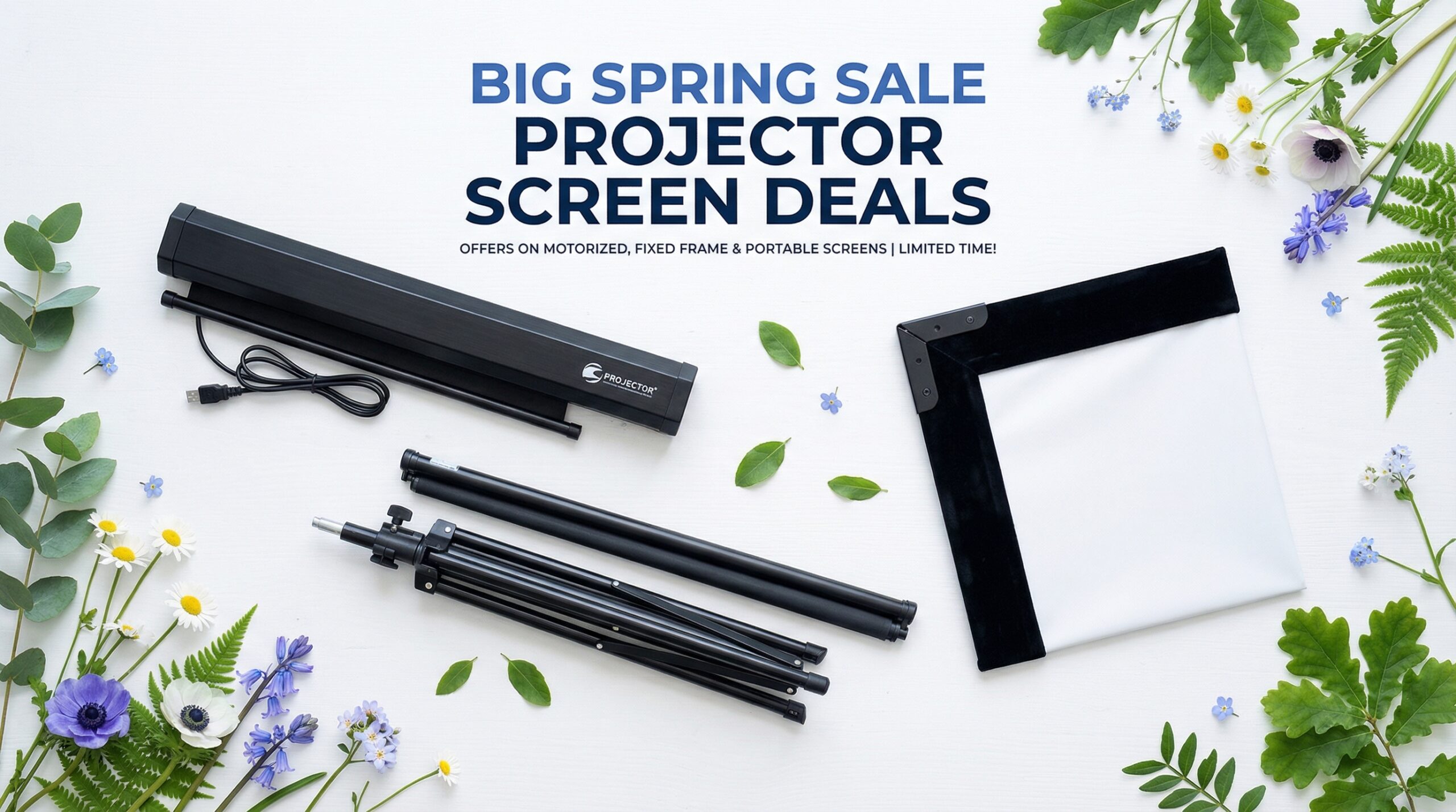 Best Big Spring Sale Projector Screen Deals on Amazon