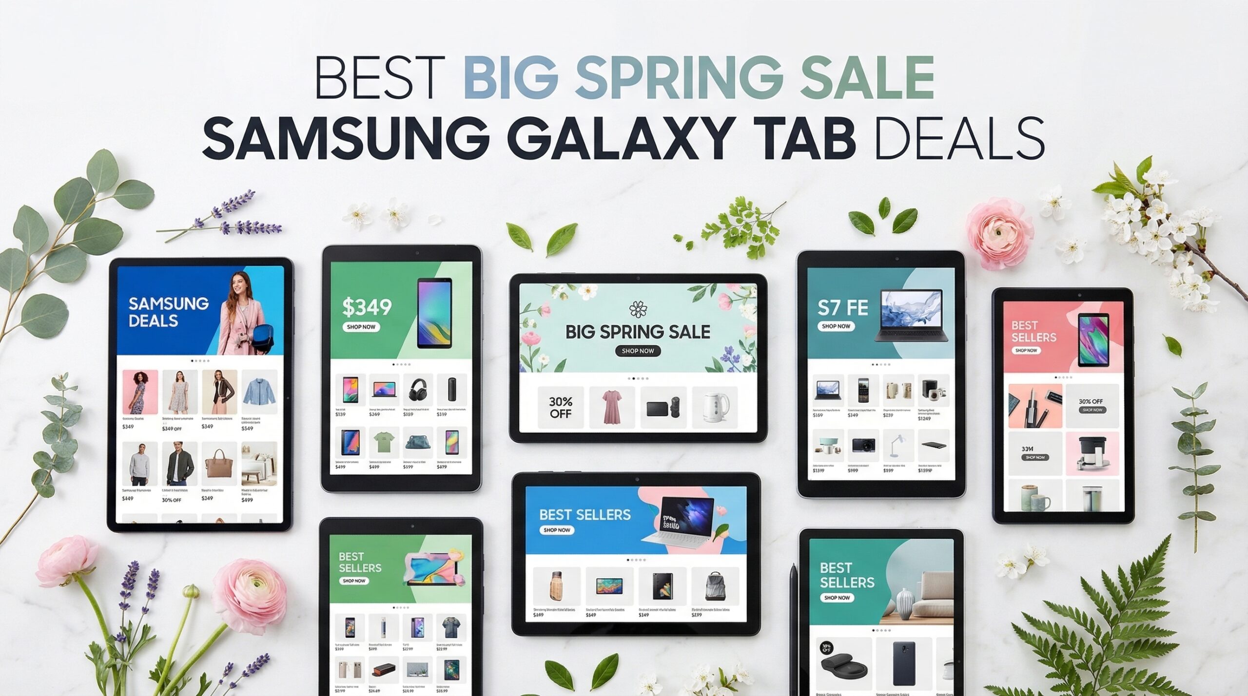 Best Big Spring Sale Samsung Galaxy Tab Deals on Amazon