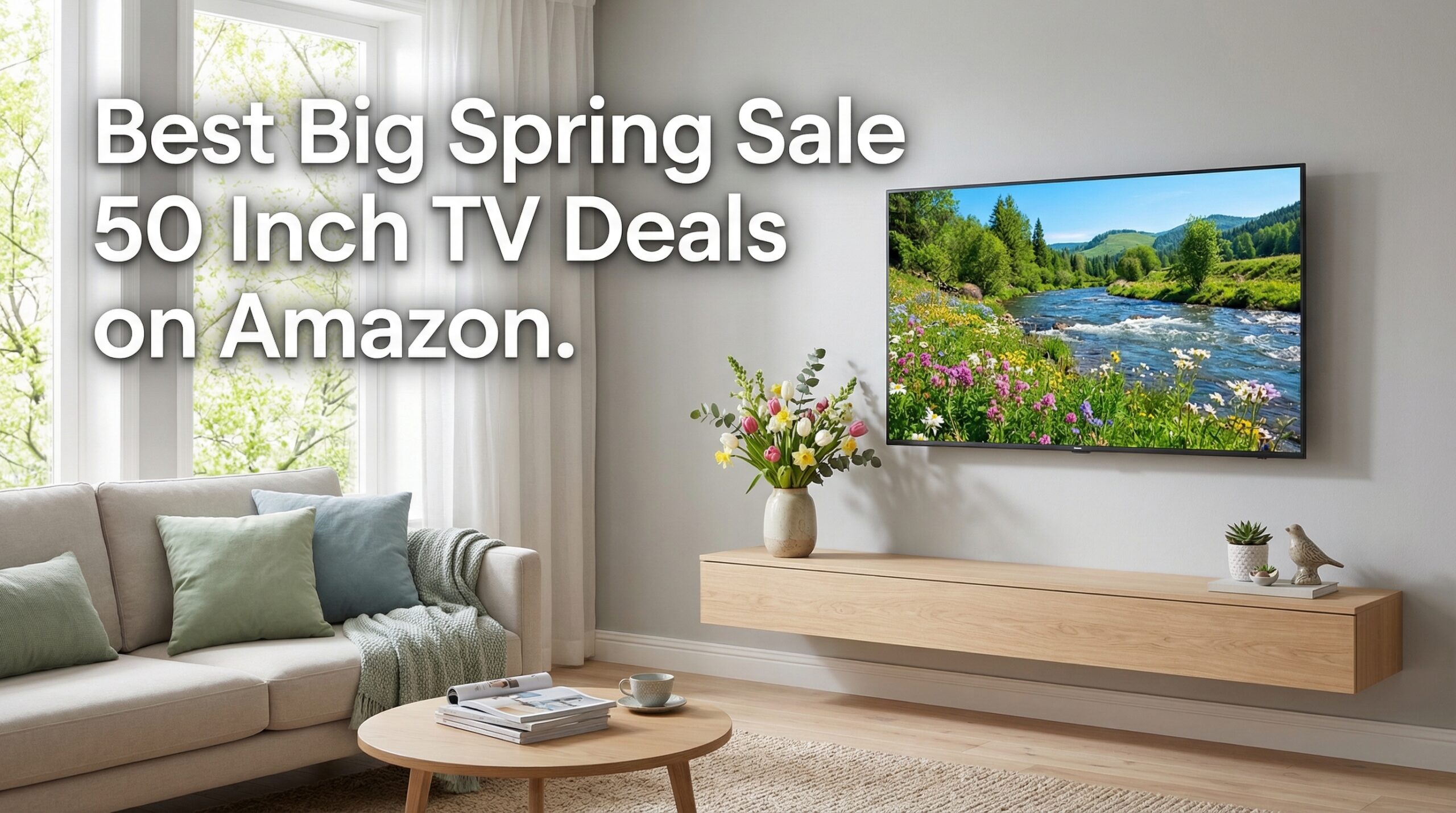 Best Big Spring Sale 50 Inch TV Deals on Amazon