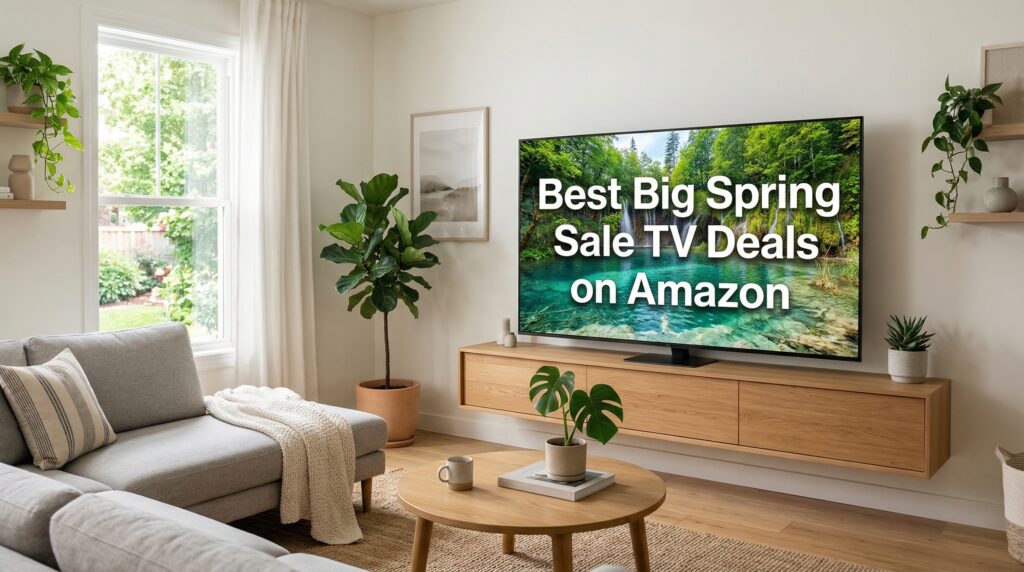 Current image: Best Big Spring Sale TV Deals on Amazon