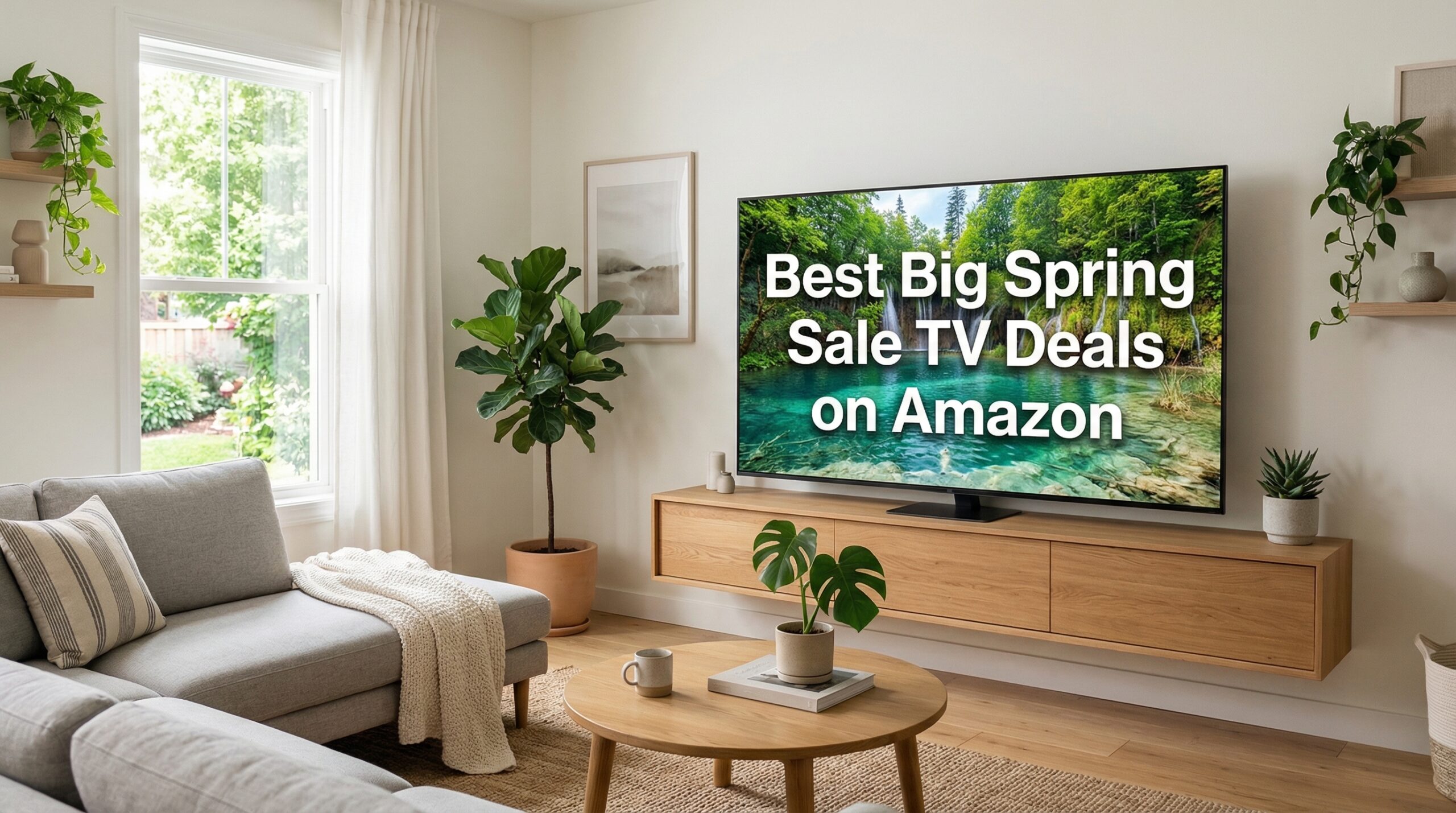 Best Big Spring Sale TV Deals on Amazon