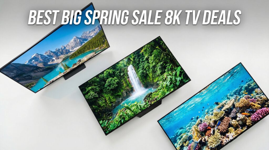 Current image: Best Big Spring Sale 8K TV Deals on Amazon