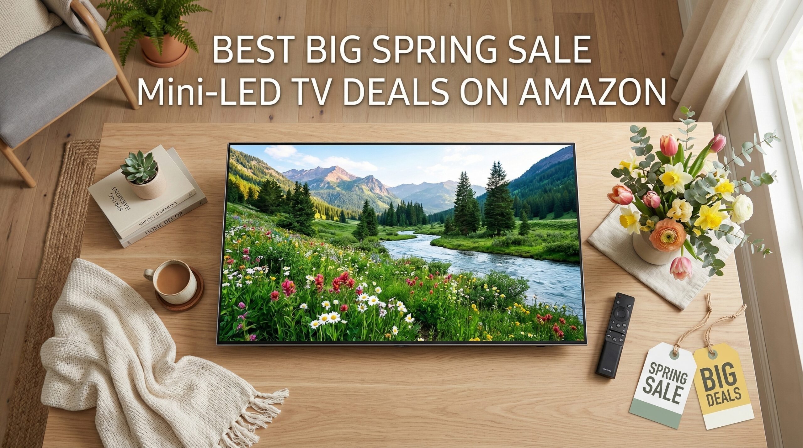 Best Big Spring Sale Mini-LED TV Deals on Amazon