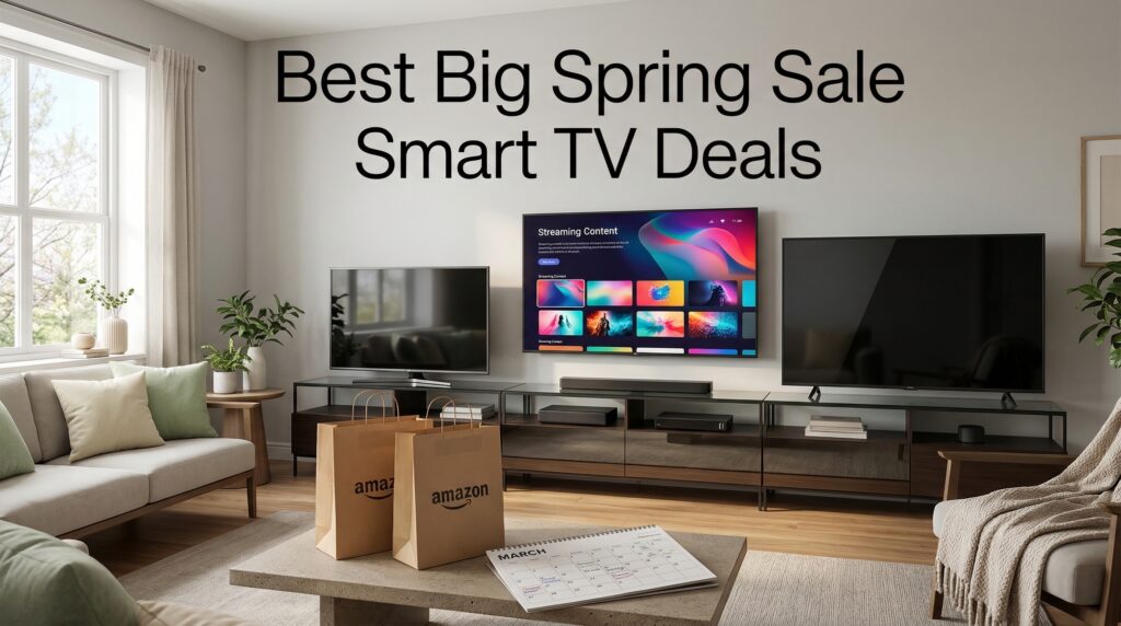 Current image: Best Big Spring Sale Smart TV Deals on Amazon